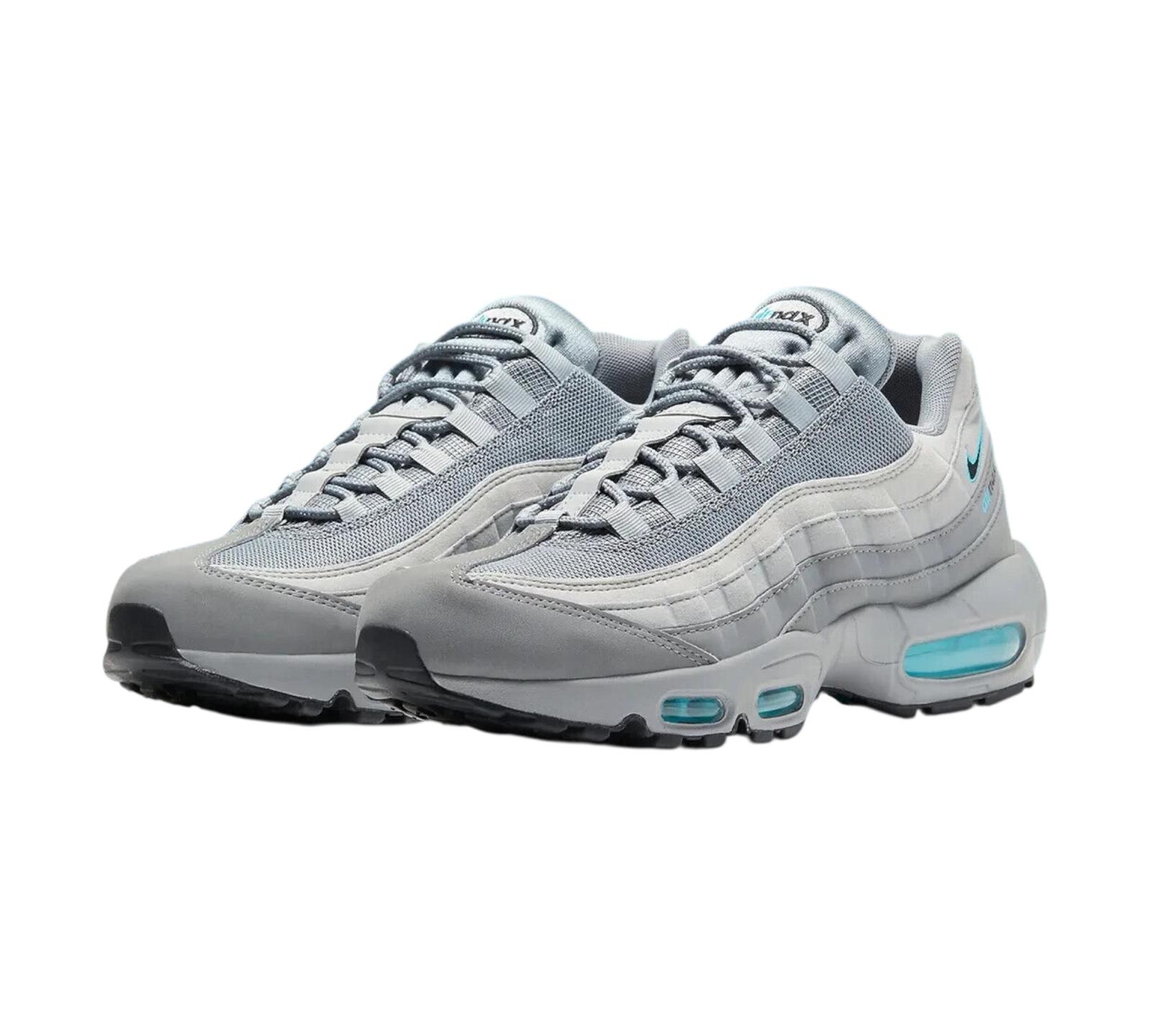 NIKE AIR MAX 95 RETRO LOGO GREY AQUA