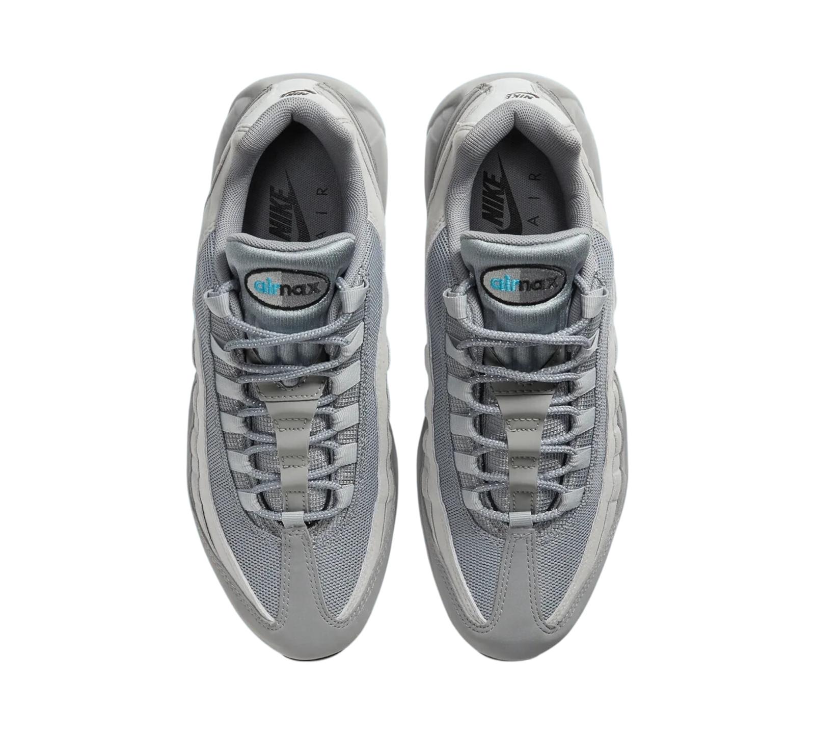 NIKE AIR MAX 95 RETRO LOGO GREY AQUA