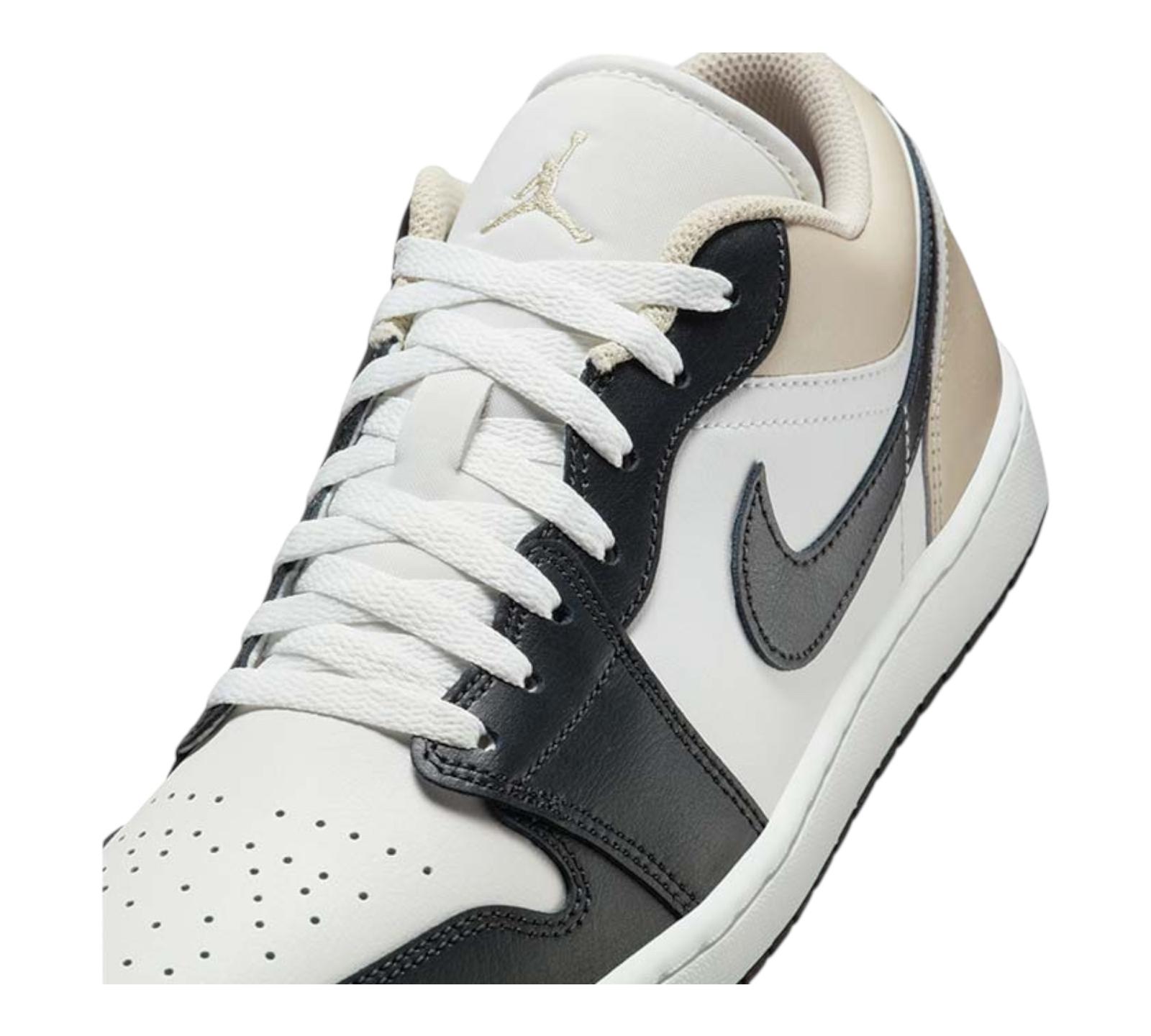 JORDAN 1 LOW BLACK TOE RATTAN