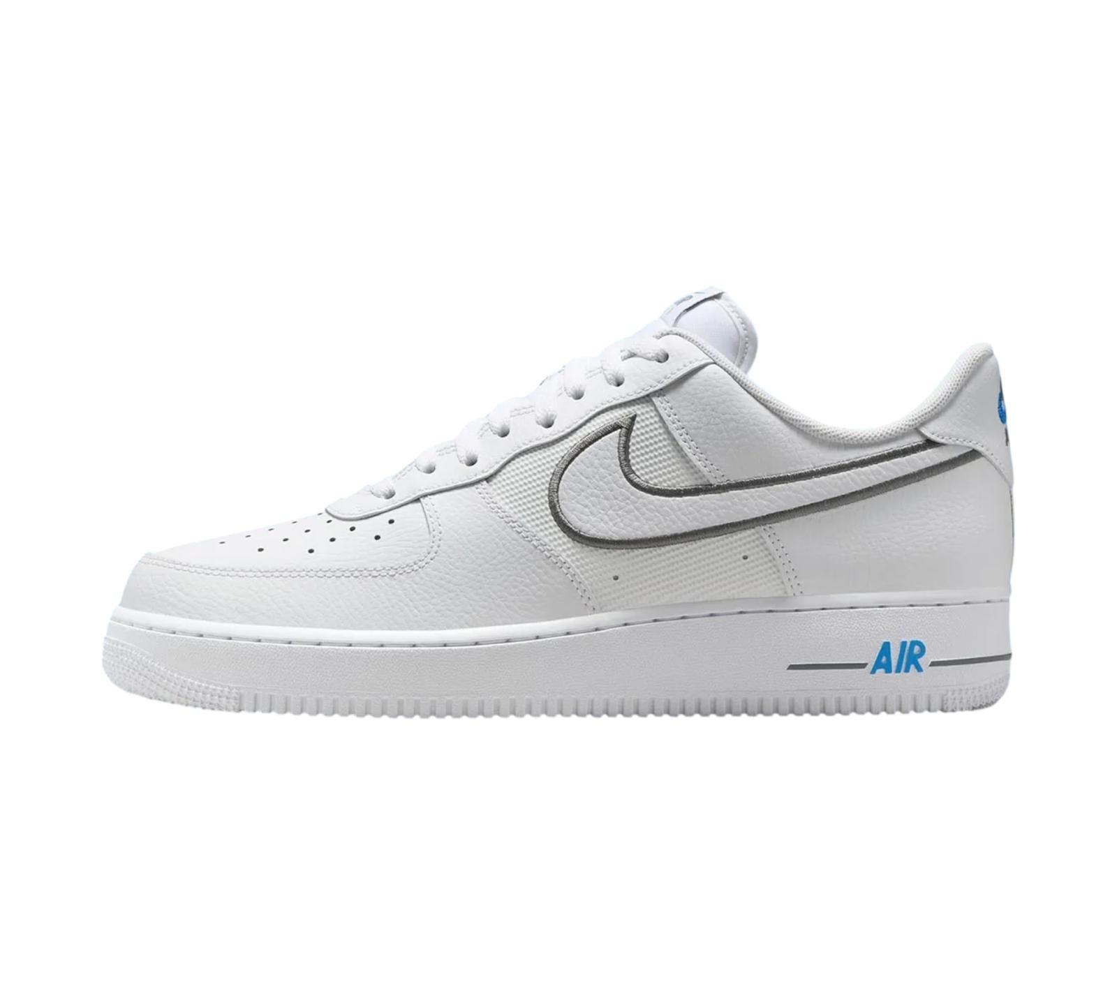 NIKE AIR FORCE 1 LOW COOL GREY PHOTO BLUE