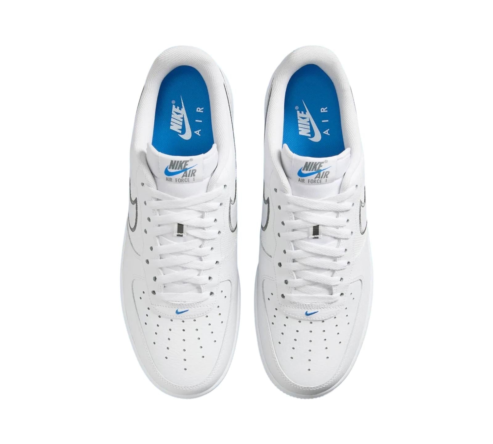 NIKE AIR FORCE 1 LOW COOL GREY PHOTO BLUE