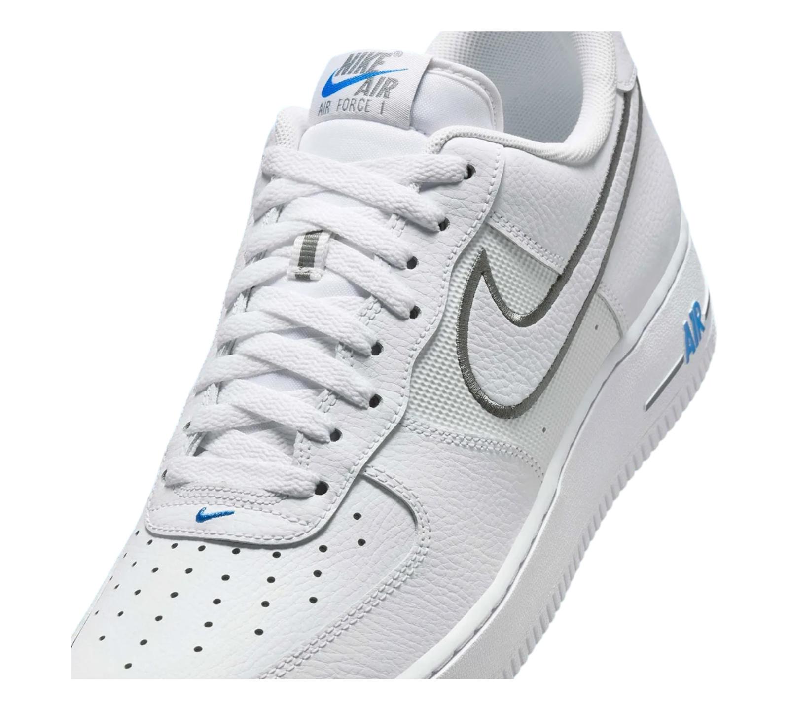 NIKE AIR FORCE 1 LOW COOL GREY PHOTO BLUE
