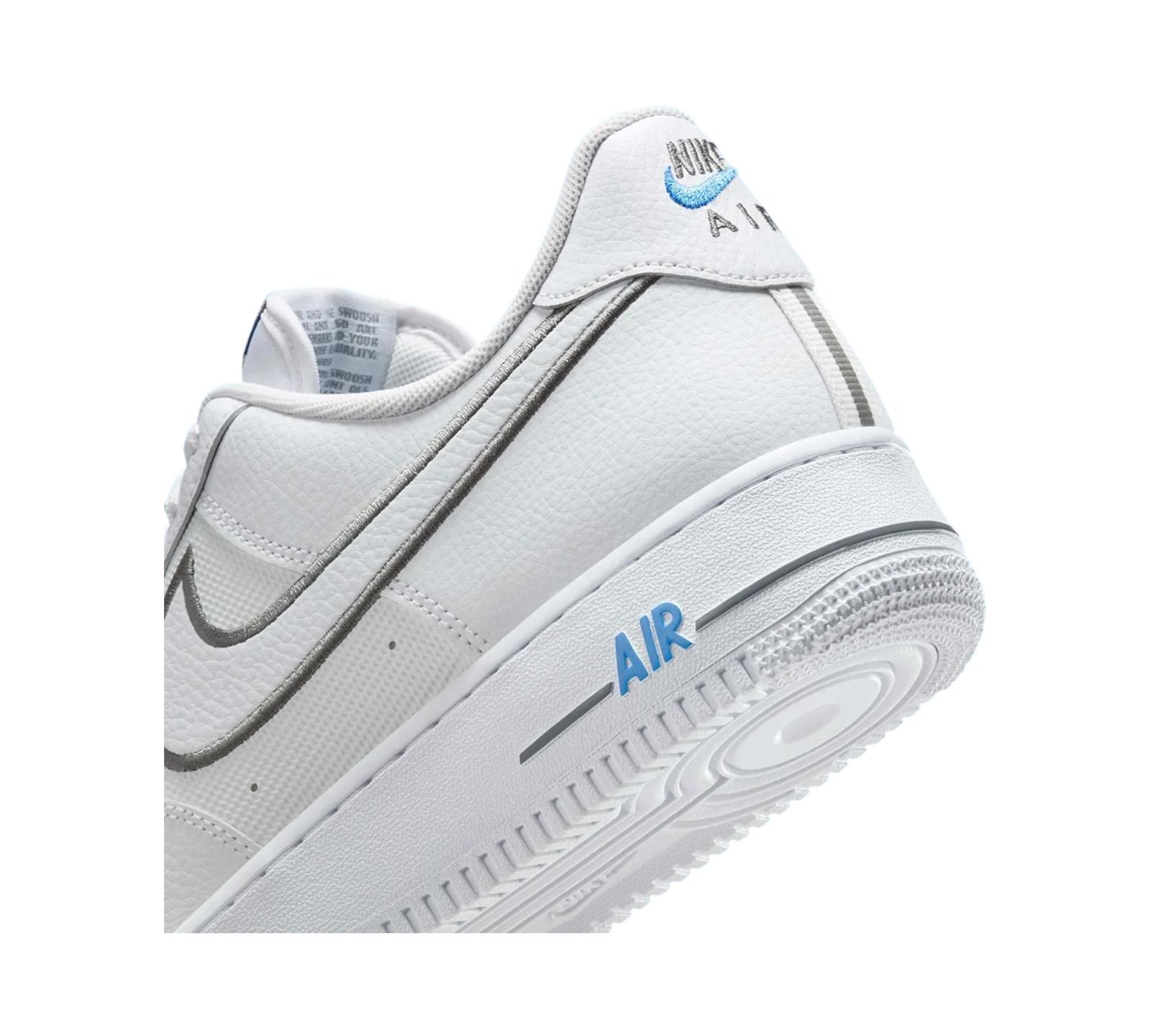 NIKE AIR FORCE 1 LOW COOL GREY PHOTO BLUE