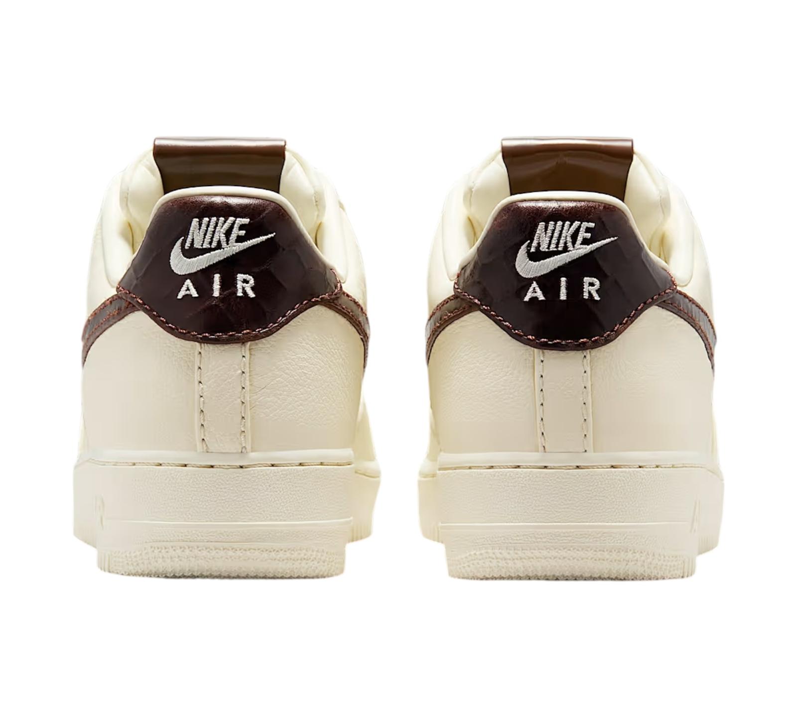 NIKE AIR FORCE 1 LOW '07 SOFT PEARL BROWN CROC