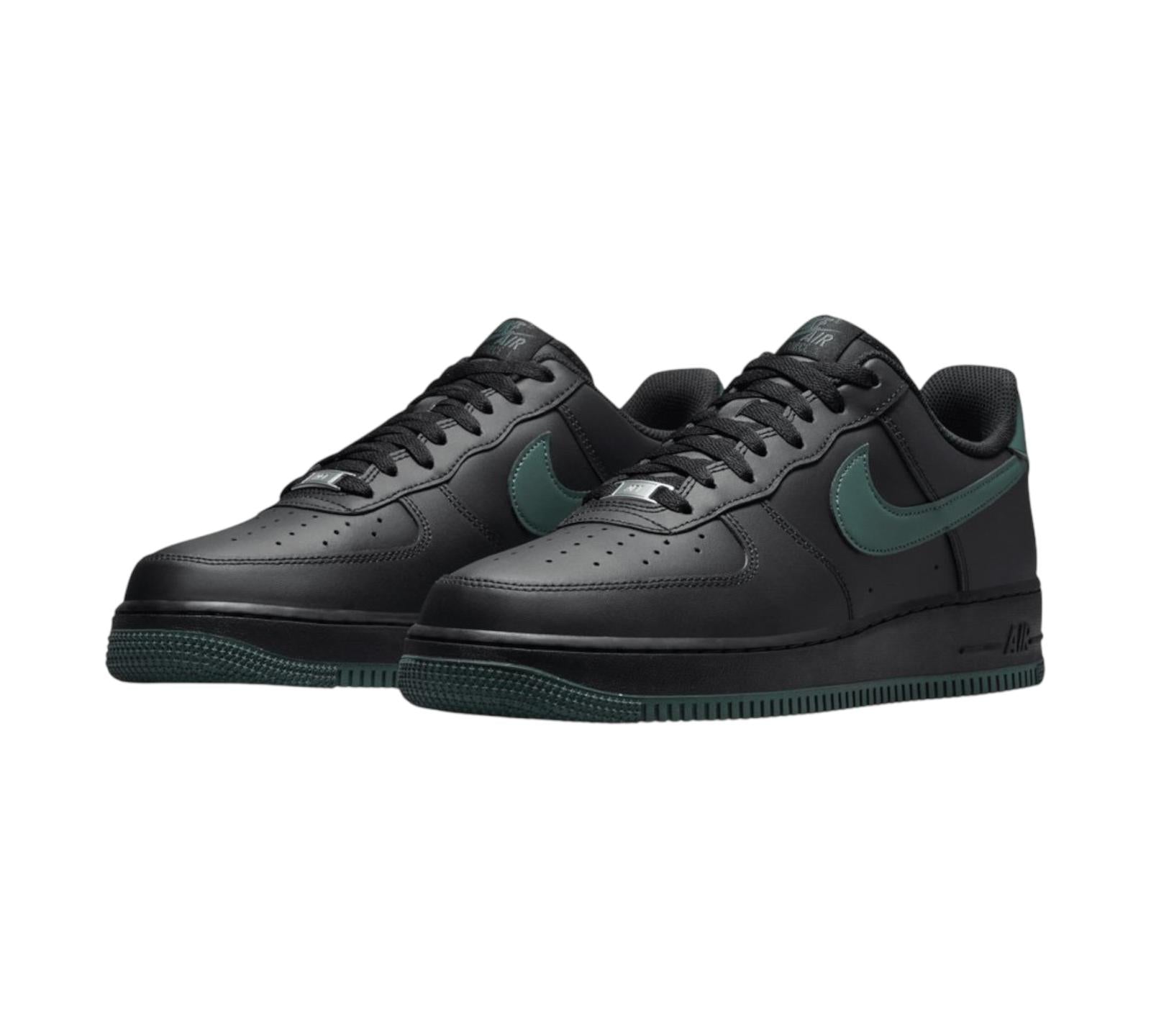 NIKE AIR FORCE 1 LOW '07 BLACK VINTAGE GREEN