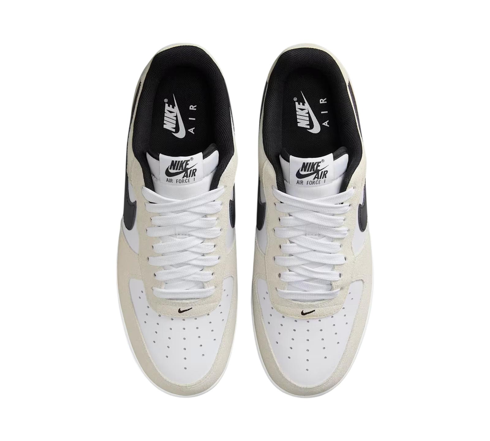 NIKE AIR FORCE 1 LOW '07 LV8 WHITE BLACK