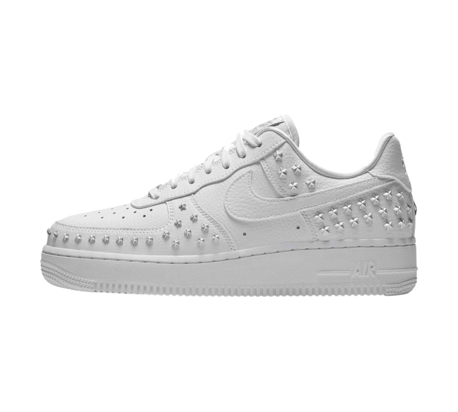 NIKE AIR FORCE 1 LOW '07 XX WHITE STUDDED