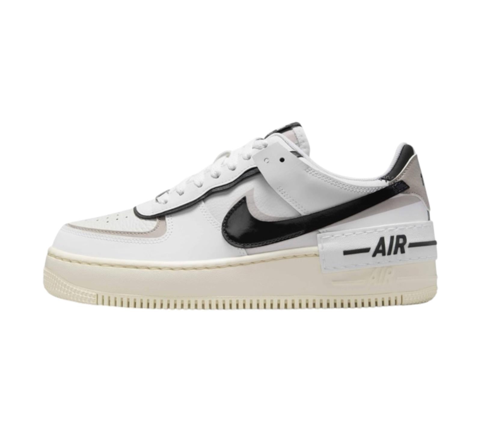 NIKE AIR FORCE 1 LOW SHADOW WHITE COLLEGE GREY PLATINUM TINT OFF NOIR