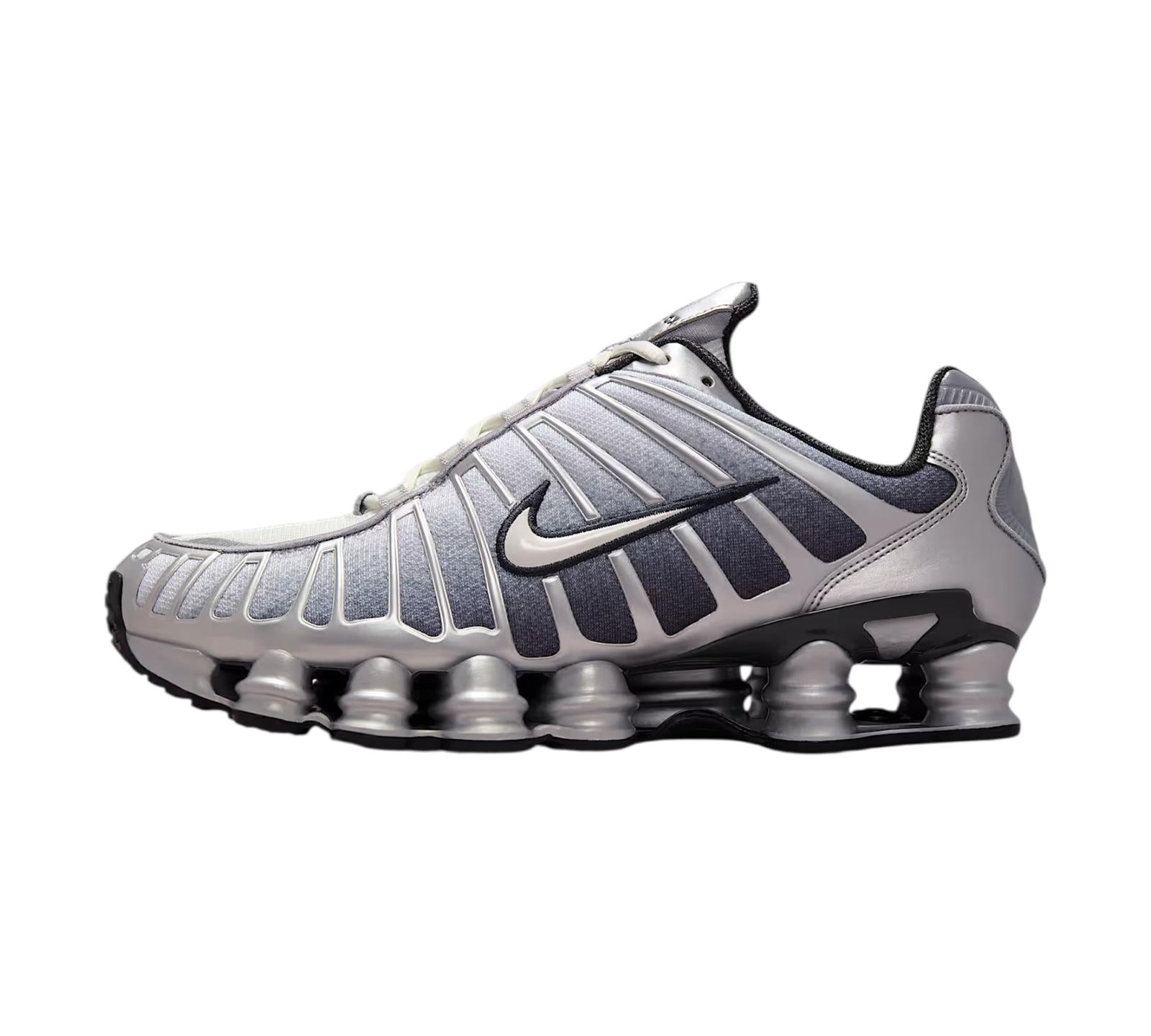 NIKE SHOX TL METALLIC SILVER