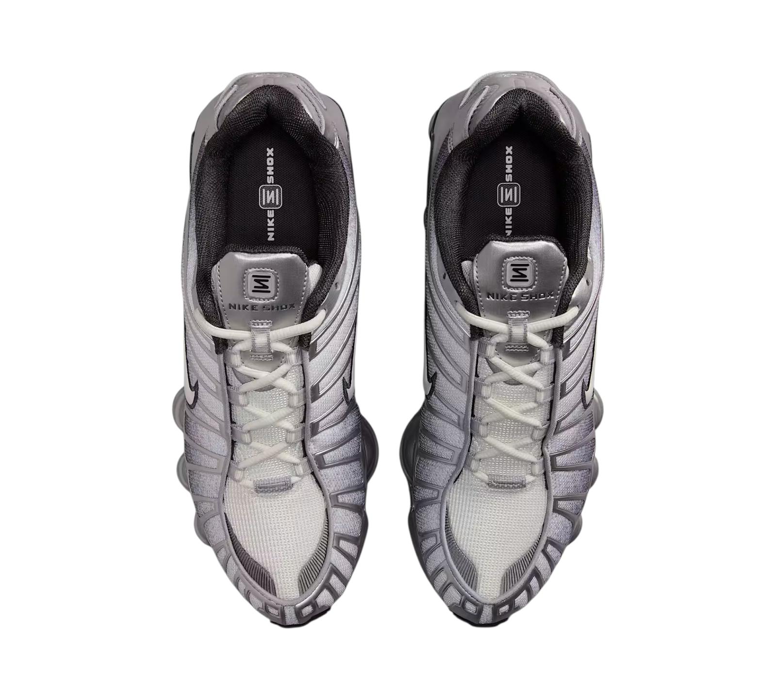 NIKE SHOX TL METALLIC SILVER