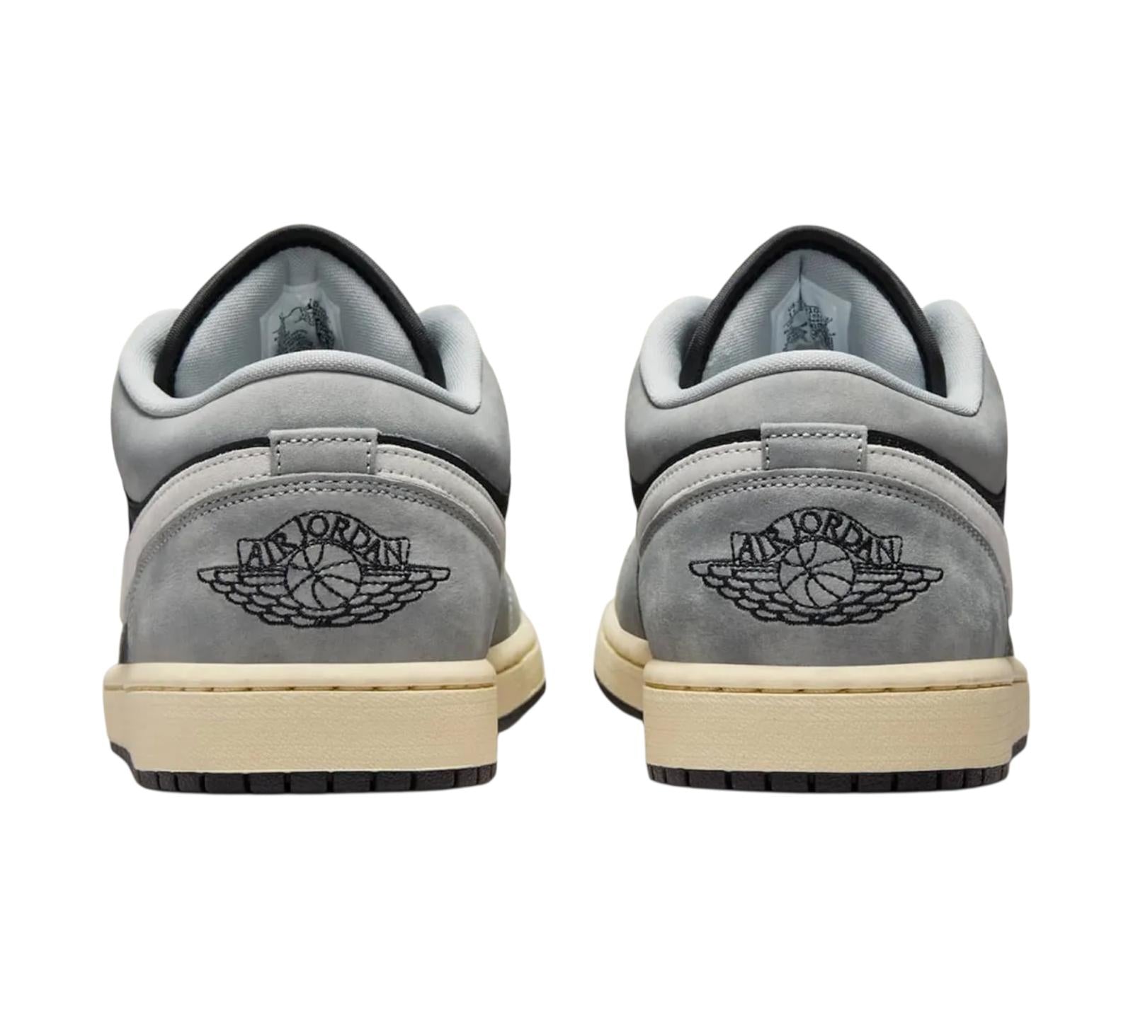 JORDAN 1 LOW LIGHT SMOKE GREY OFF NOIR
