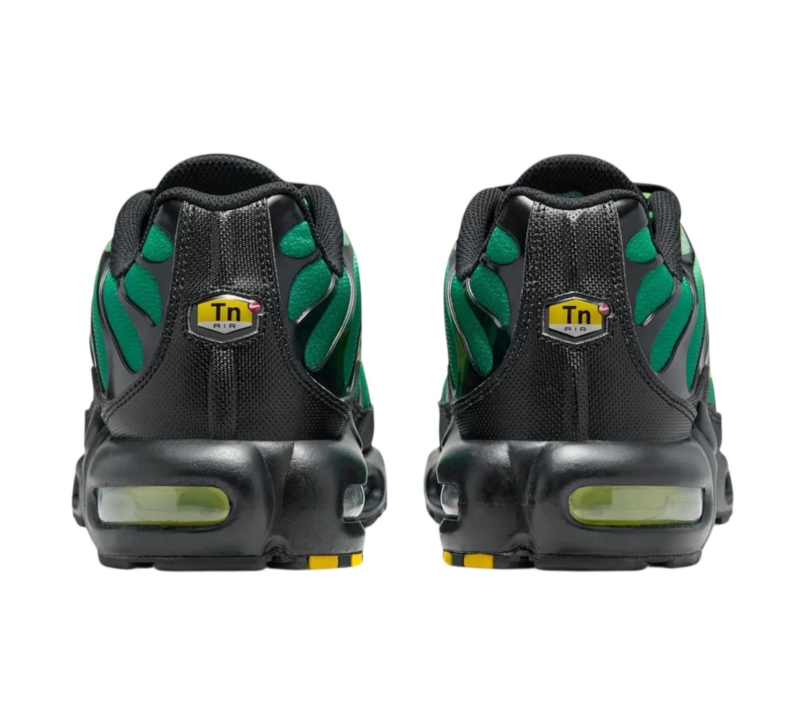 NIKE AIR MAX PLUS VAPOR GREEN MALACHITE BLACK LIGHT LEMON TWIST