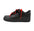 NIKE AIR FORCE 1 LOW 07 BLACK DOUBLE ROPE LACES