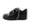 NIKE AIR FORCE 1 LOW 07 BLACK DOUBLE ROPE LACES