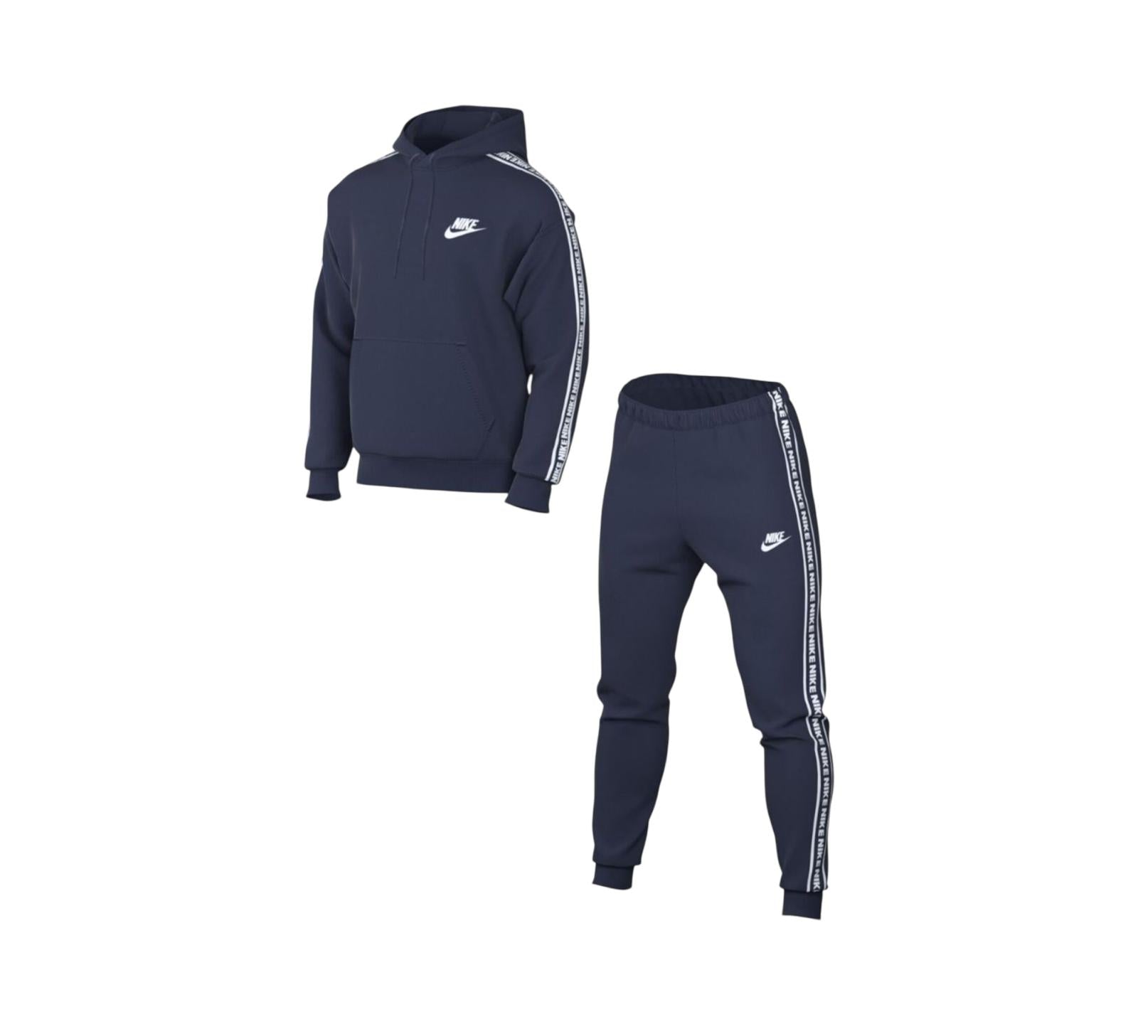NIKE CLUB FLEECE GRAPHIC MELEGÍTŐSZETT KÉK