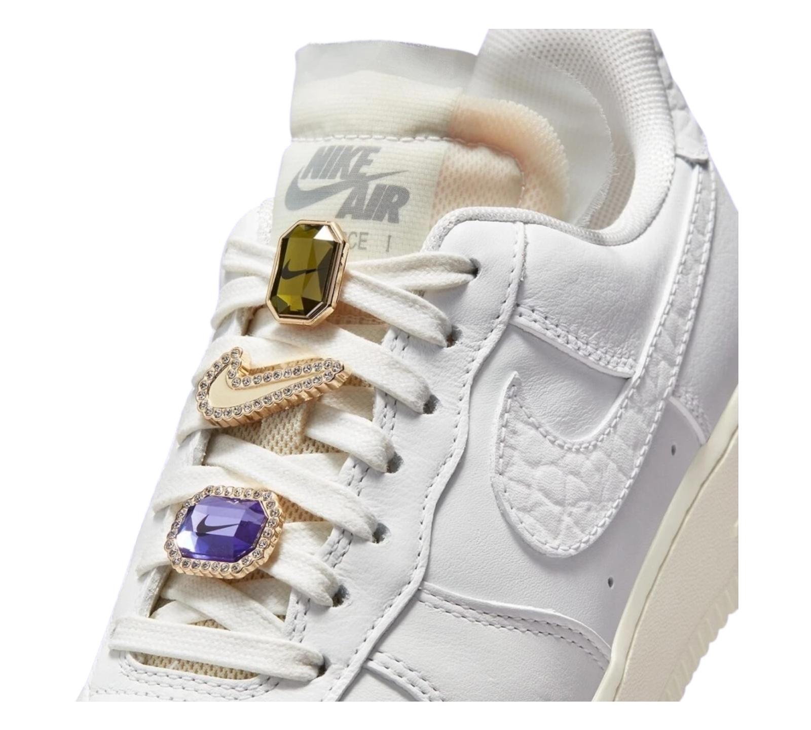 NIKE AIR FORCE 1 LOW PRM JEWELS WHITE