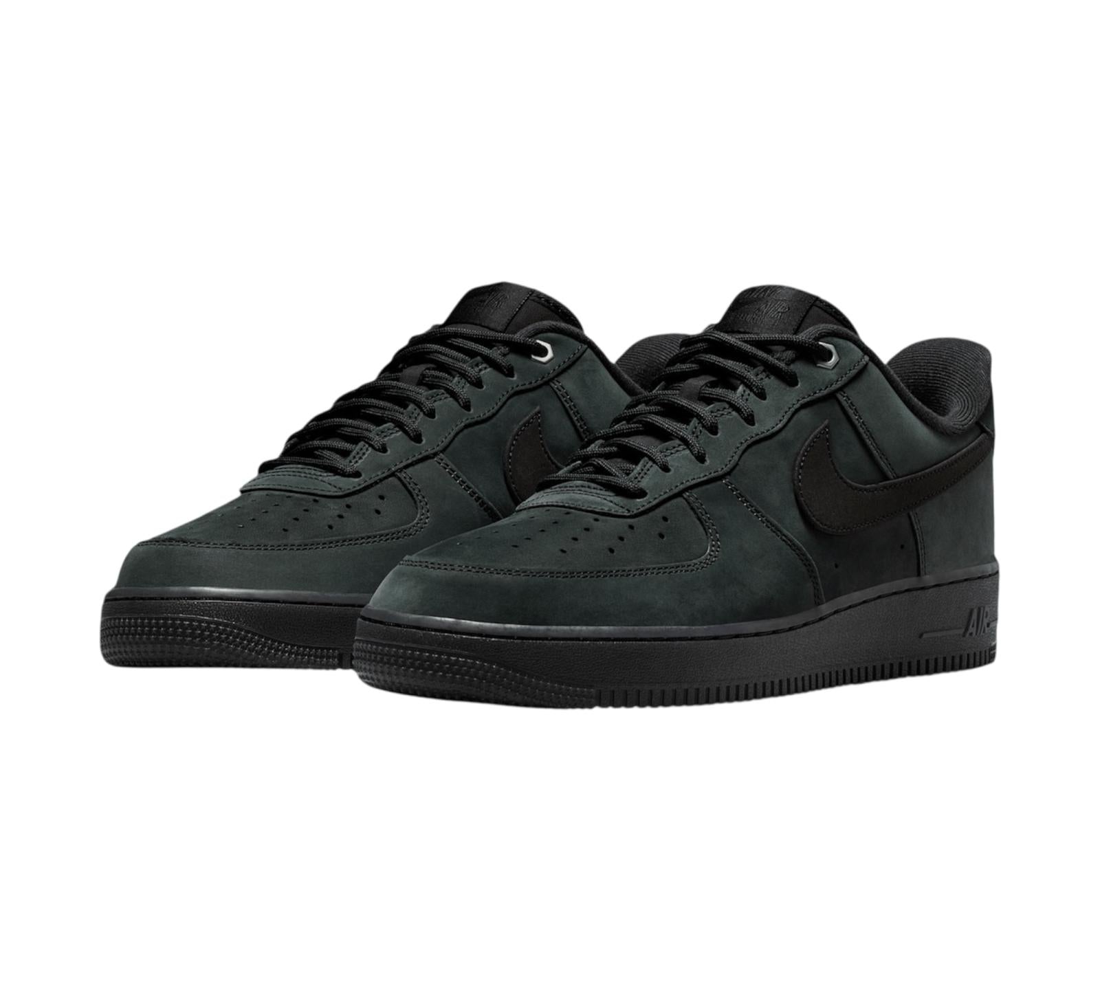 NIKE AIR FORCE 1 LOW '07 WB TRIPLE BLACK NUBUCK