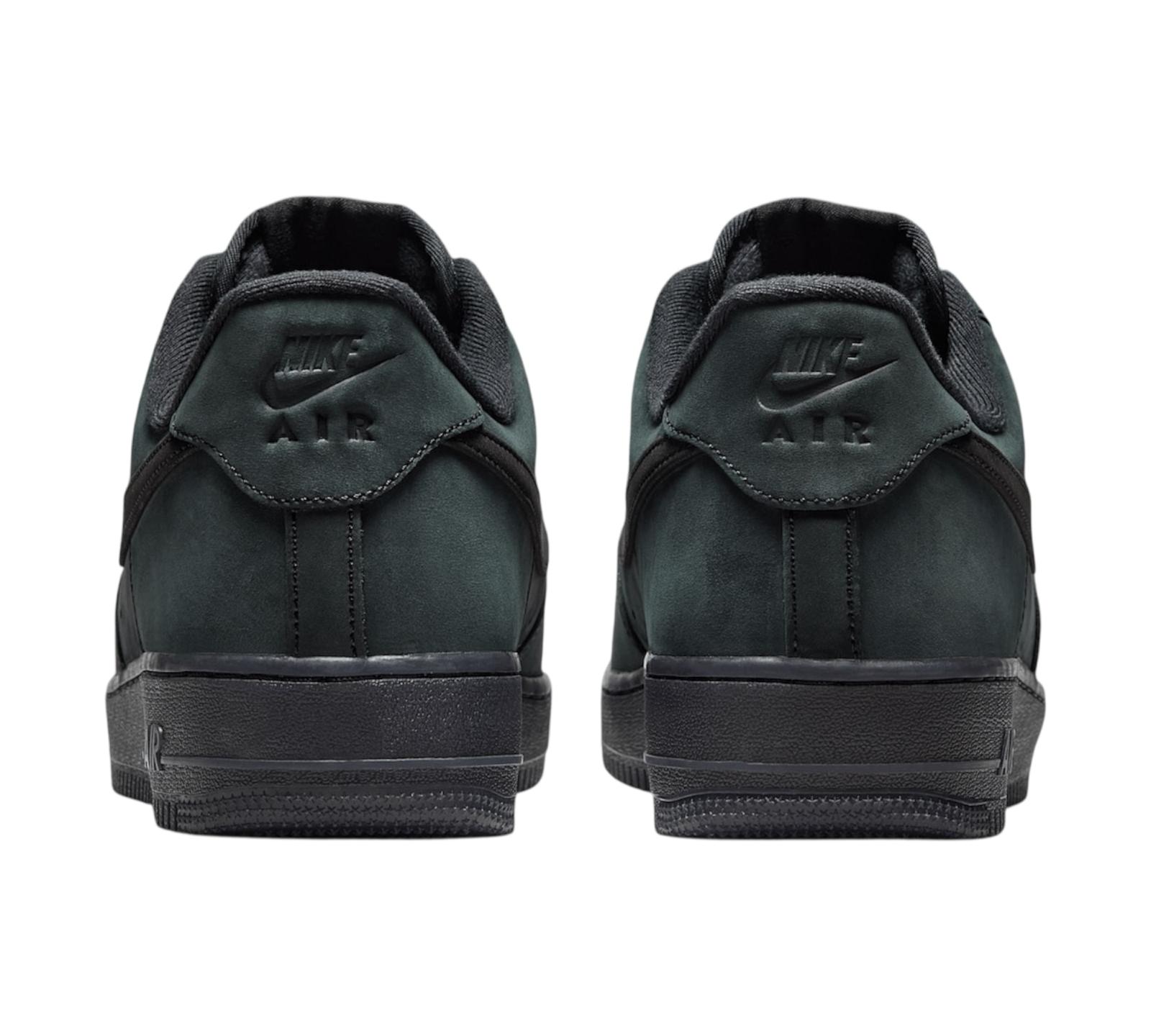 NIKE AIR FORCE 1 LOW '07 WB TRIPLE BLACK NUBUCK