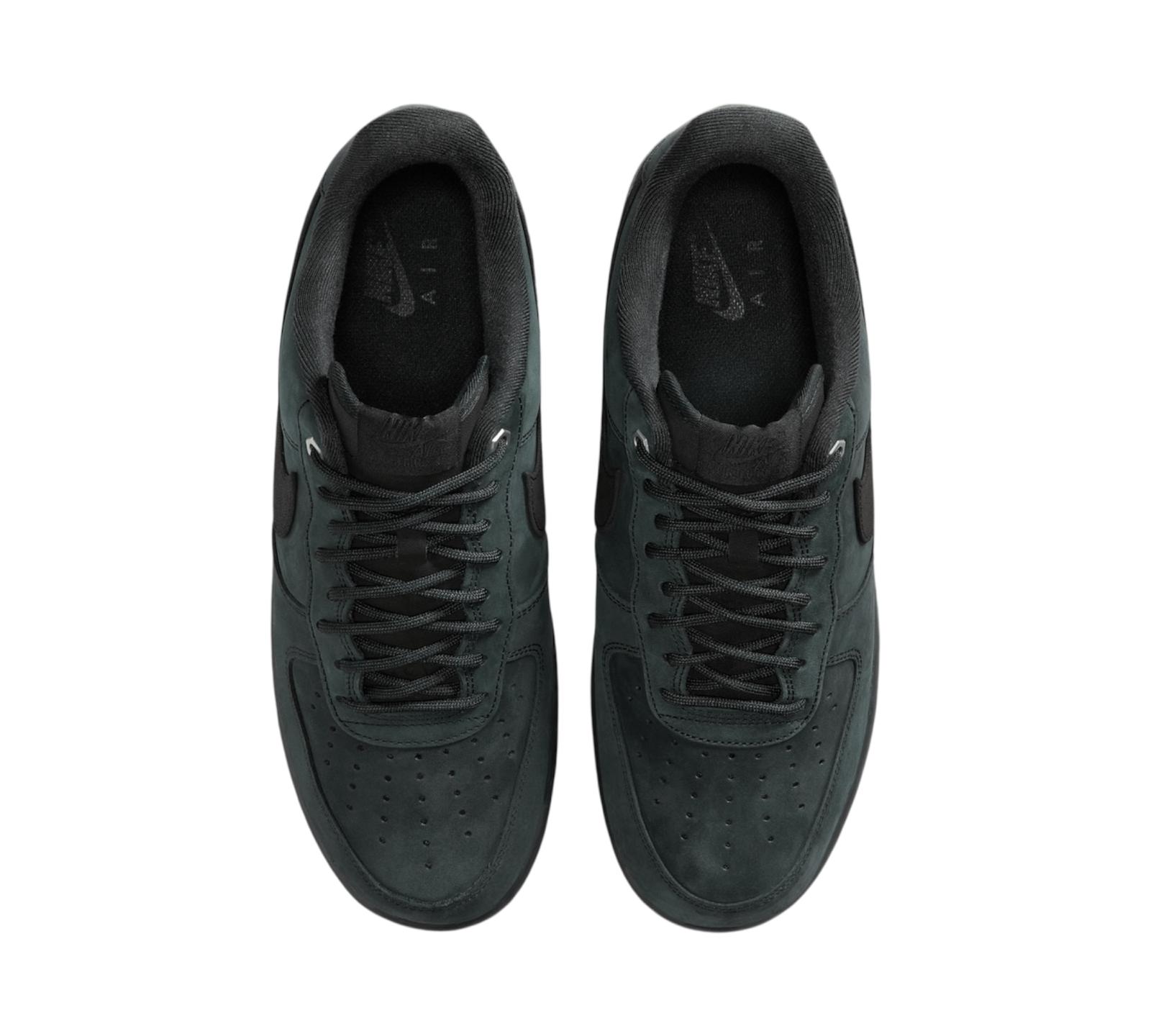 NIKE AIR FORCE 1 LOW '07 WB TRIPLE BLACK NUBUCK