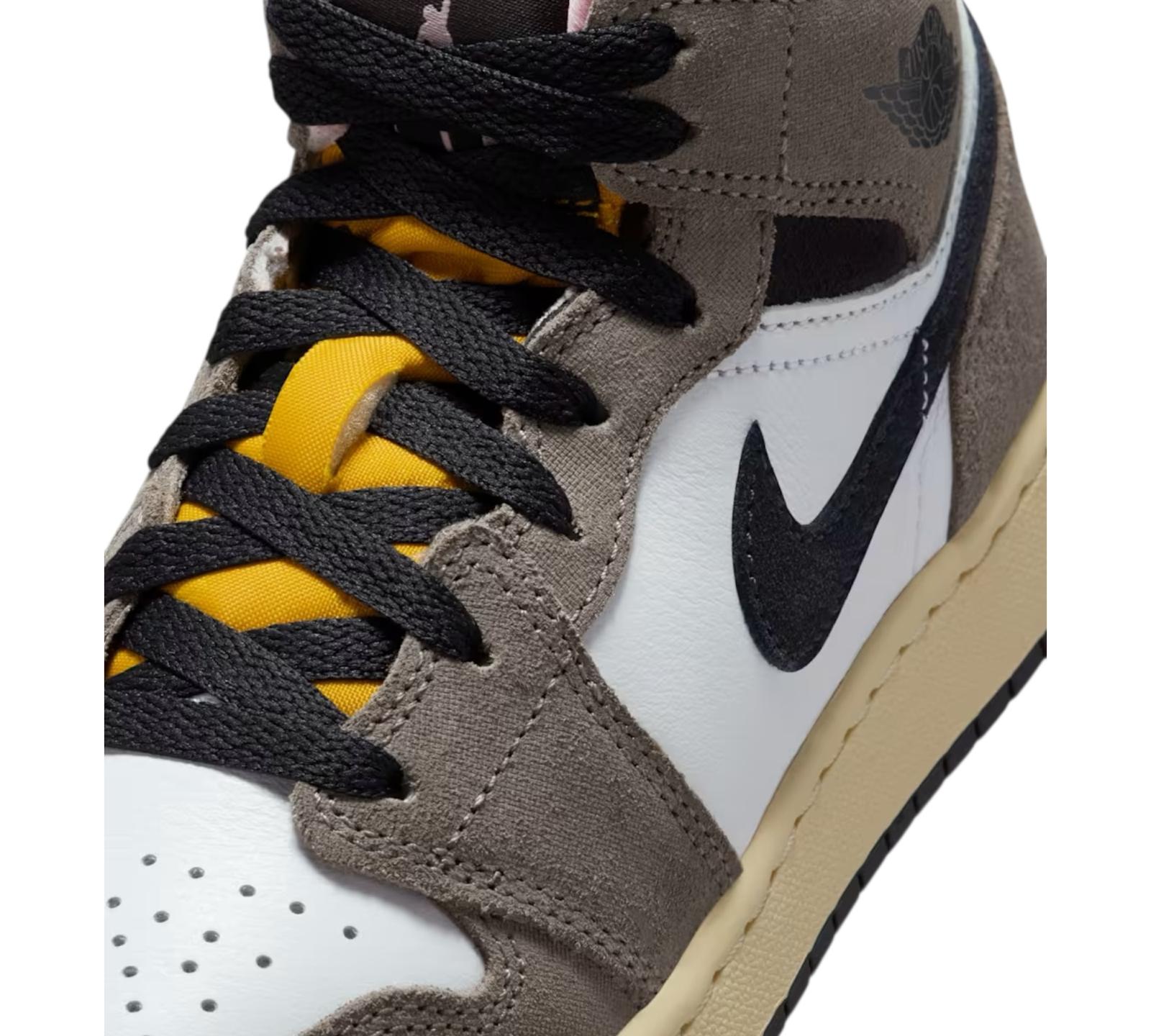 JORDAN 1 MID SE WHITE CAVE STONE