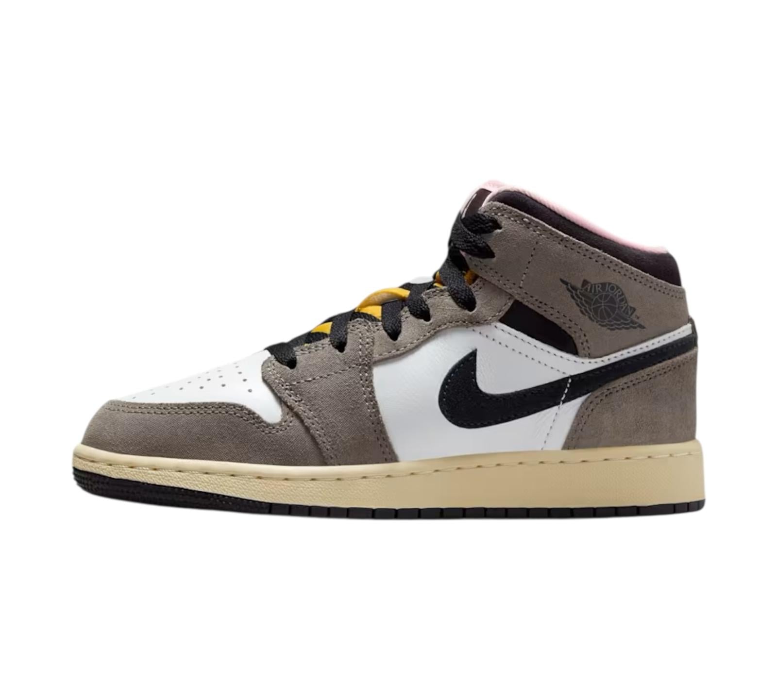 JORDAN 1 MID SE WHITE CAVE STONE