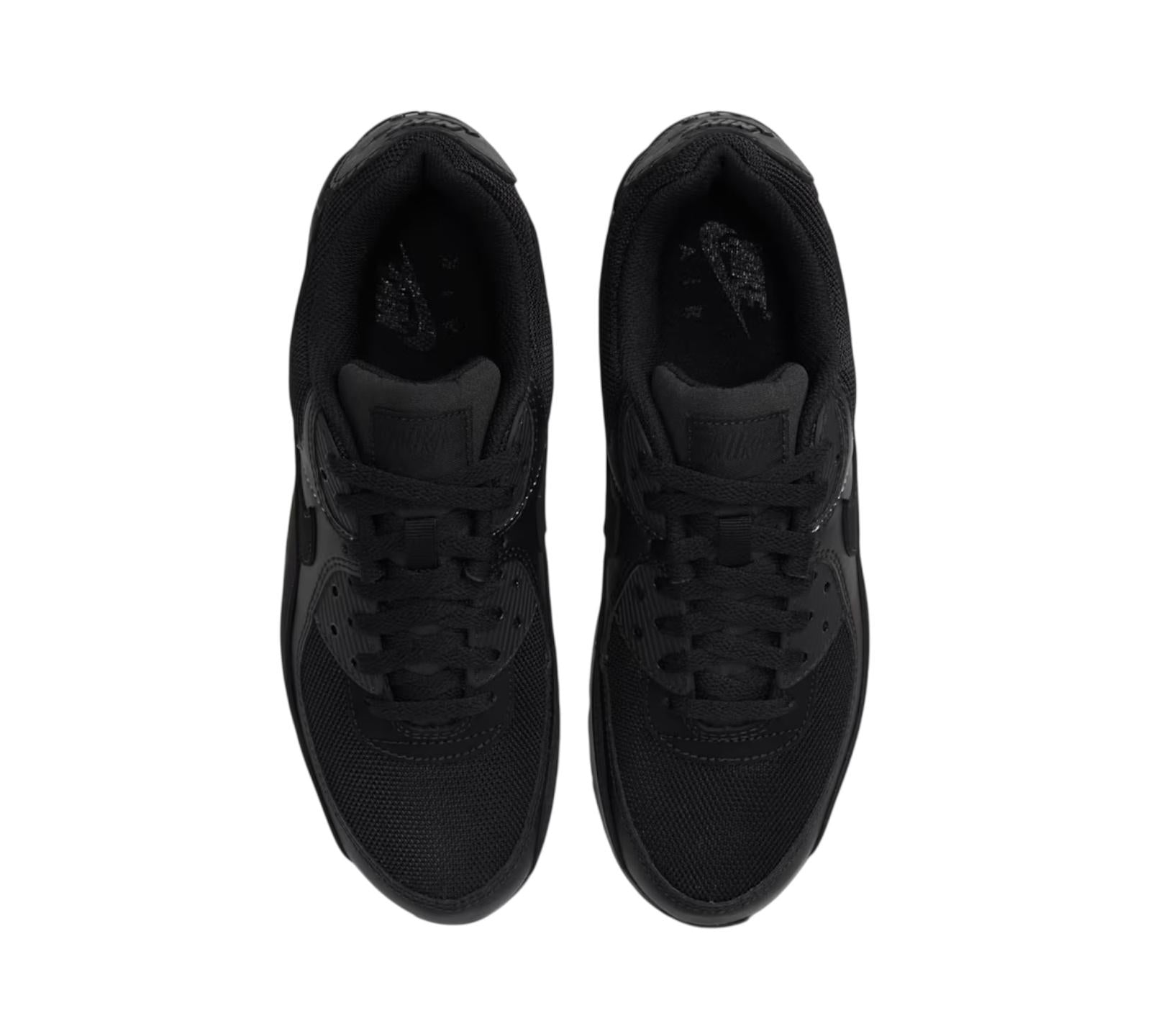 NIKE AIR MAX 90 RECRAFT TRIPLE BLACK