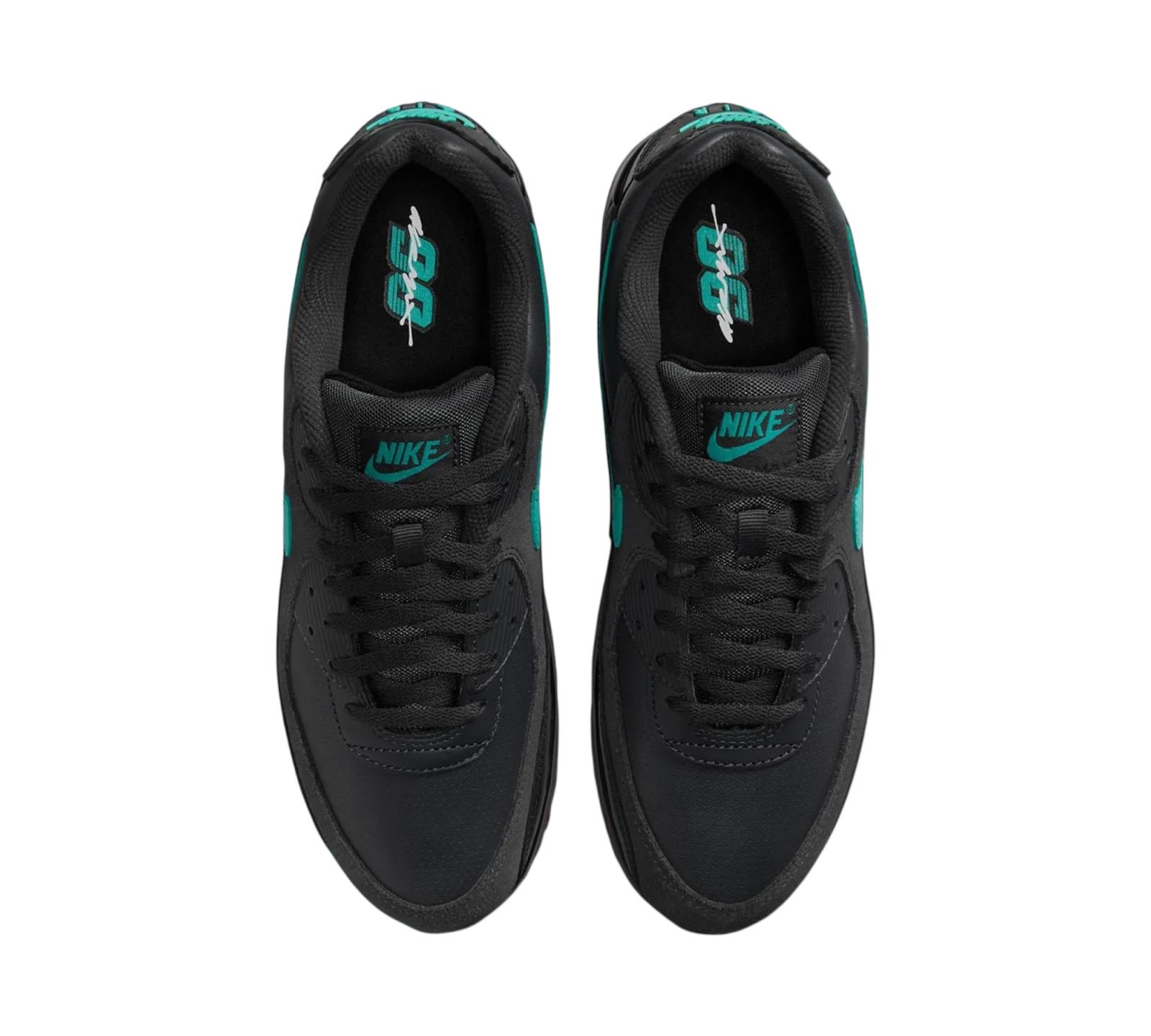 NIKE AIR MAX 90 BLACK CLEAR JADE