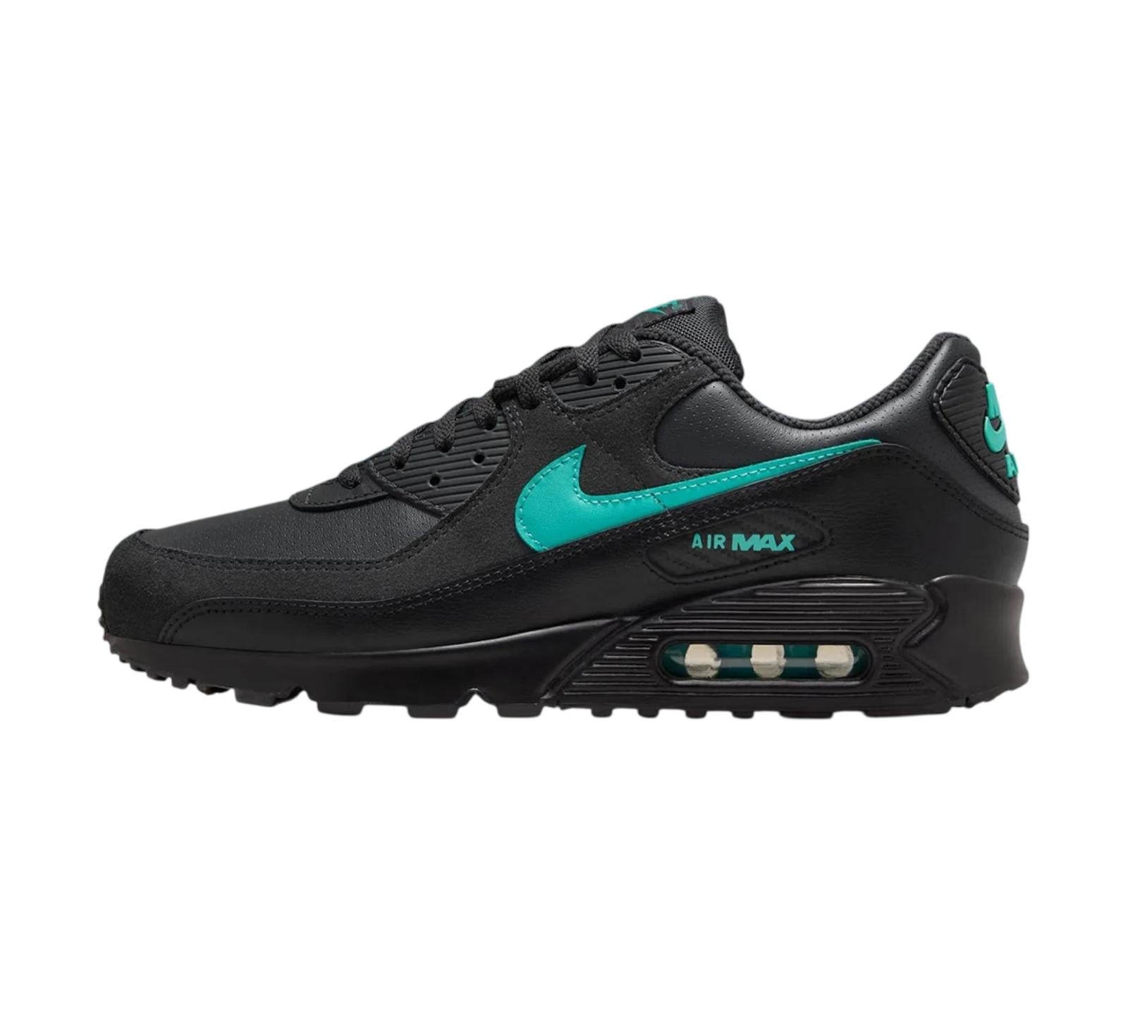 NIKE AIR MAX 90 BLACK CLEAR JADE