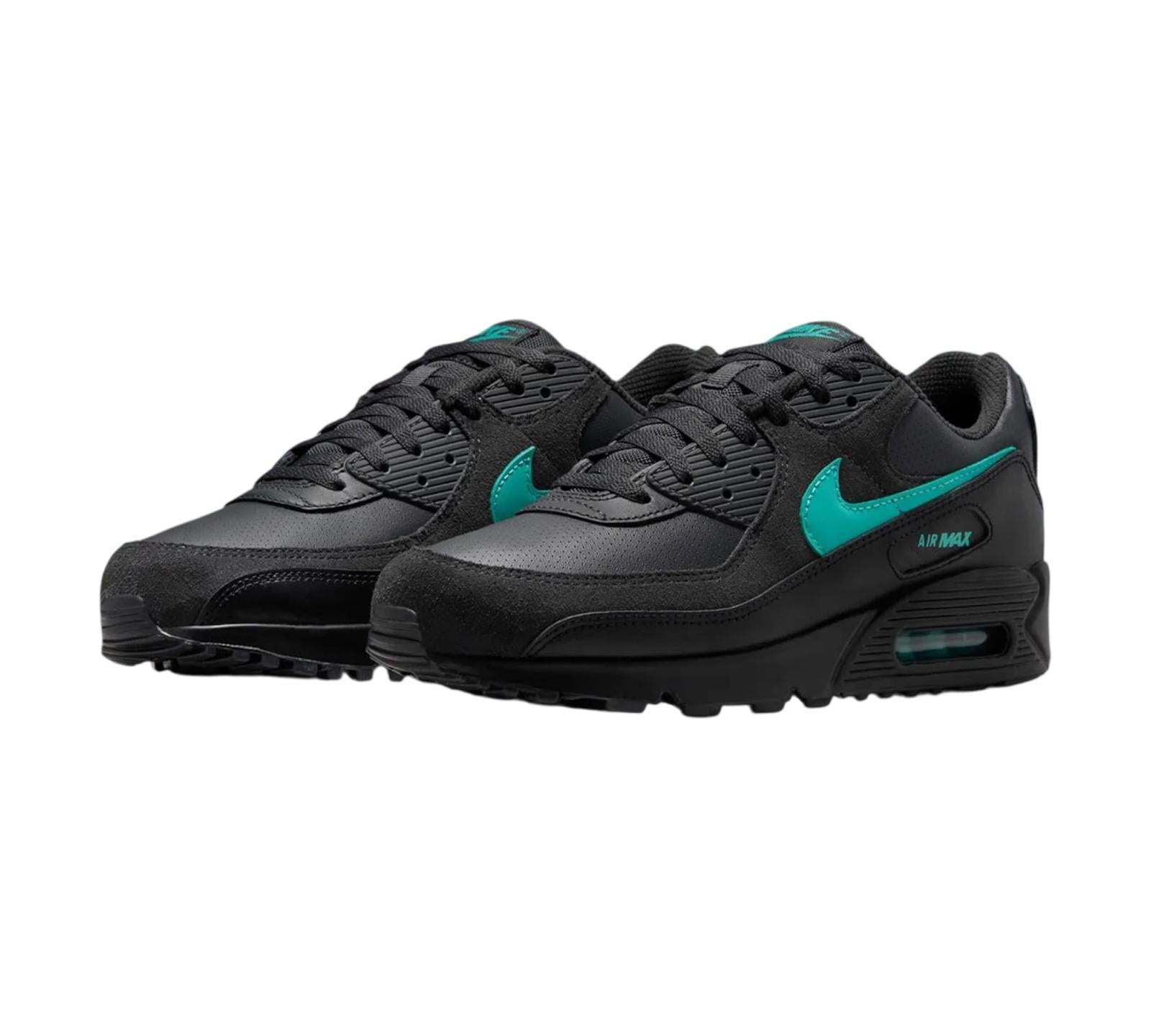 NIKE AIR MAX 90 BLACK CLEAR JADE