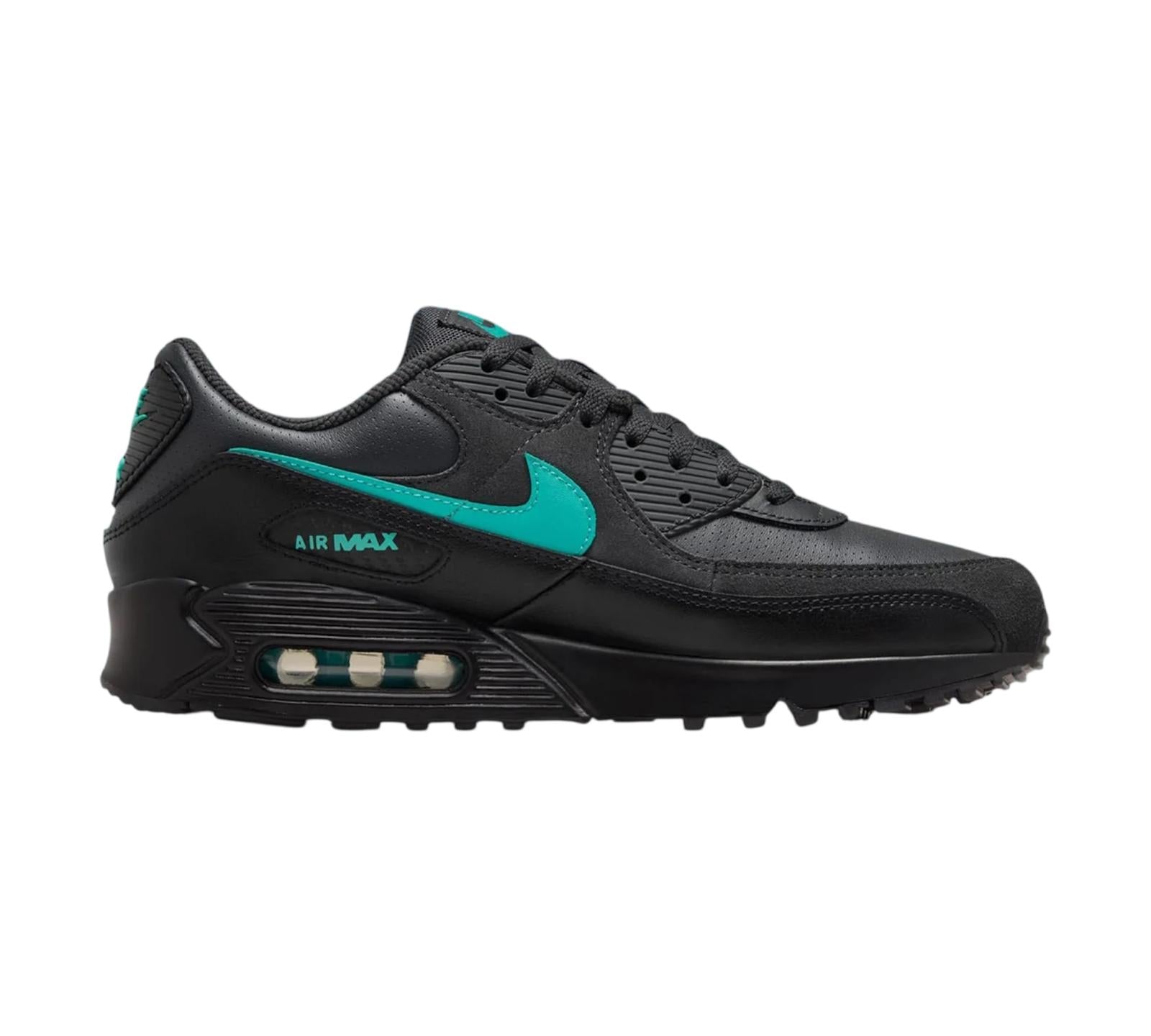 NIKE AIR MAX 90 BLACK CLEAR JADE