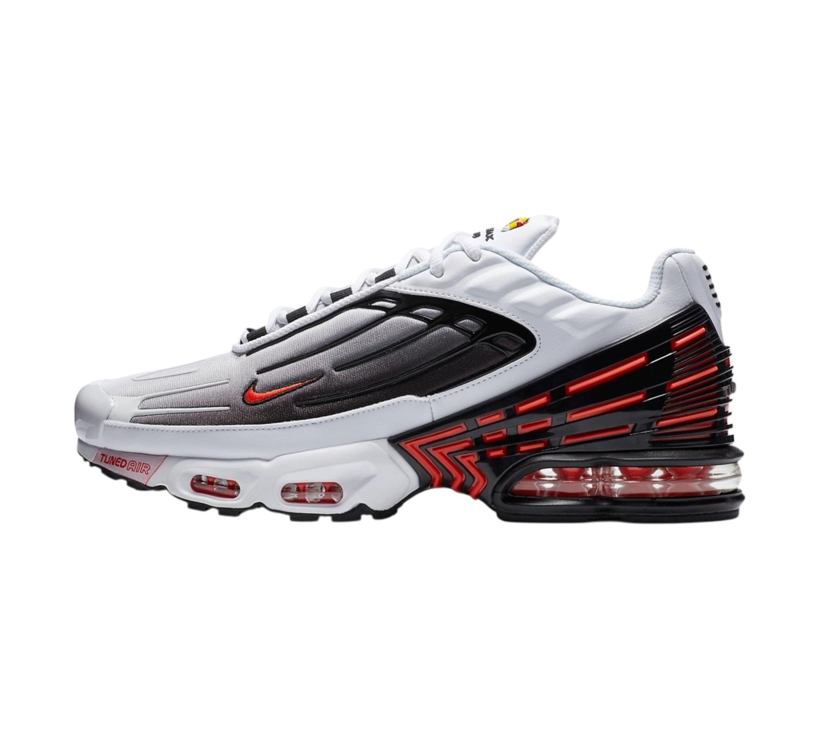 NIKE AIR MAX PLUS 3 WHITE BLACK TEAM ORANGE