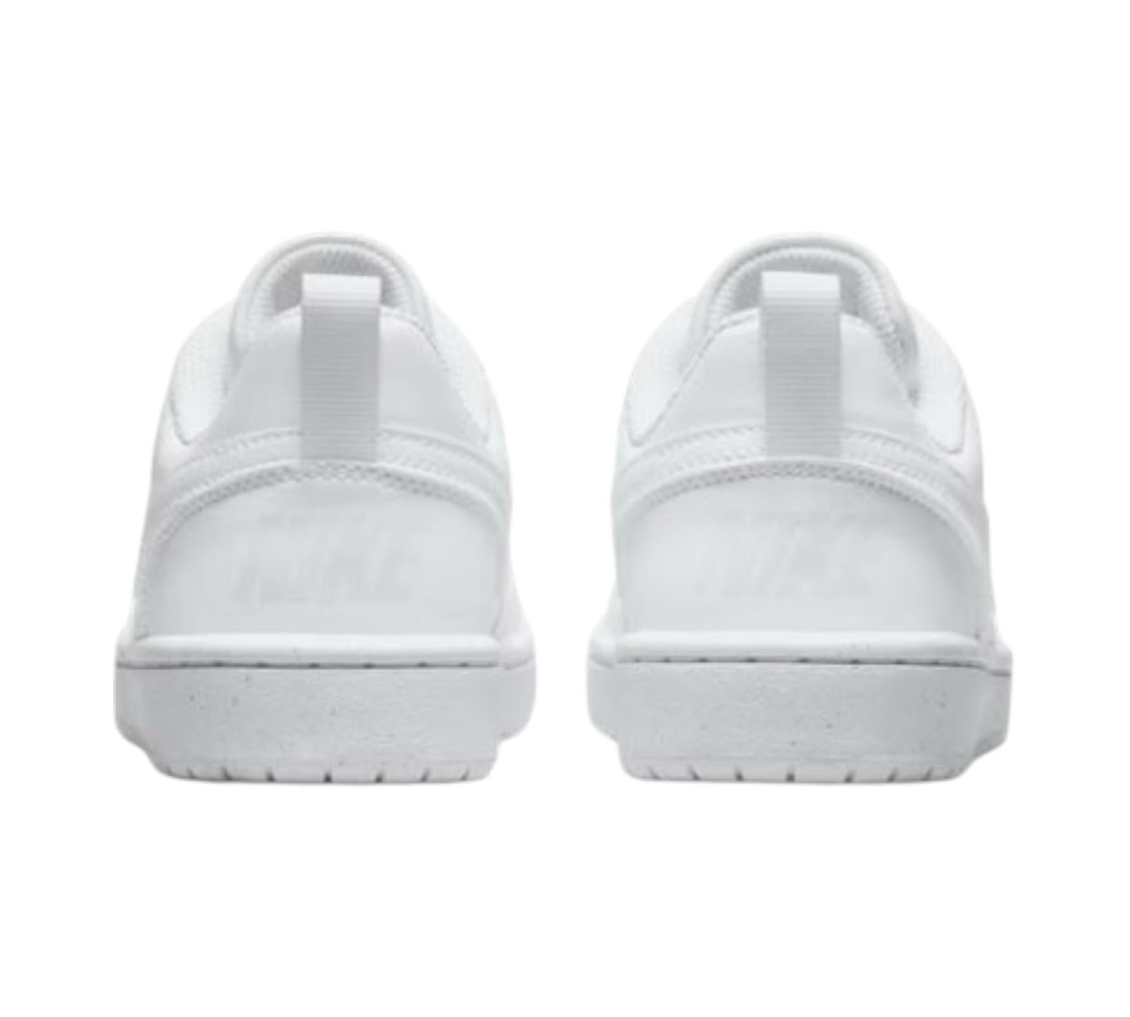 M NIKE COURT BOROUGH LOW RECRAFT TRIPLE WHITE