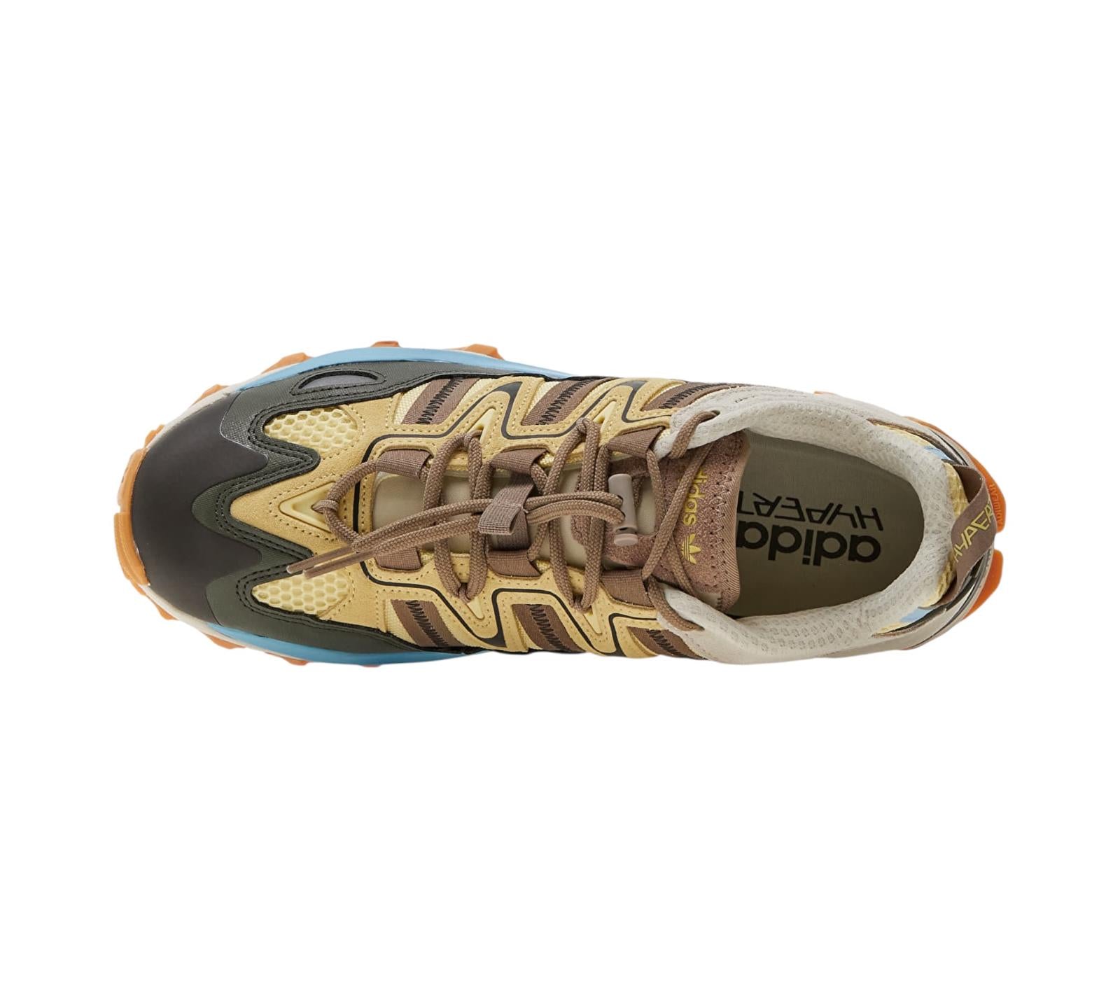 M ADIDAS HYPERTURF ALMOST YELLOW CLEAR BLUE