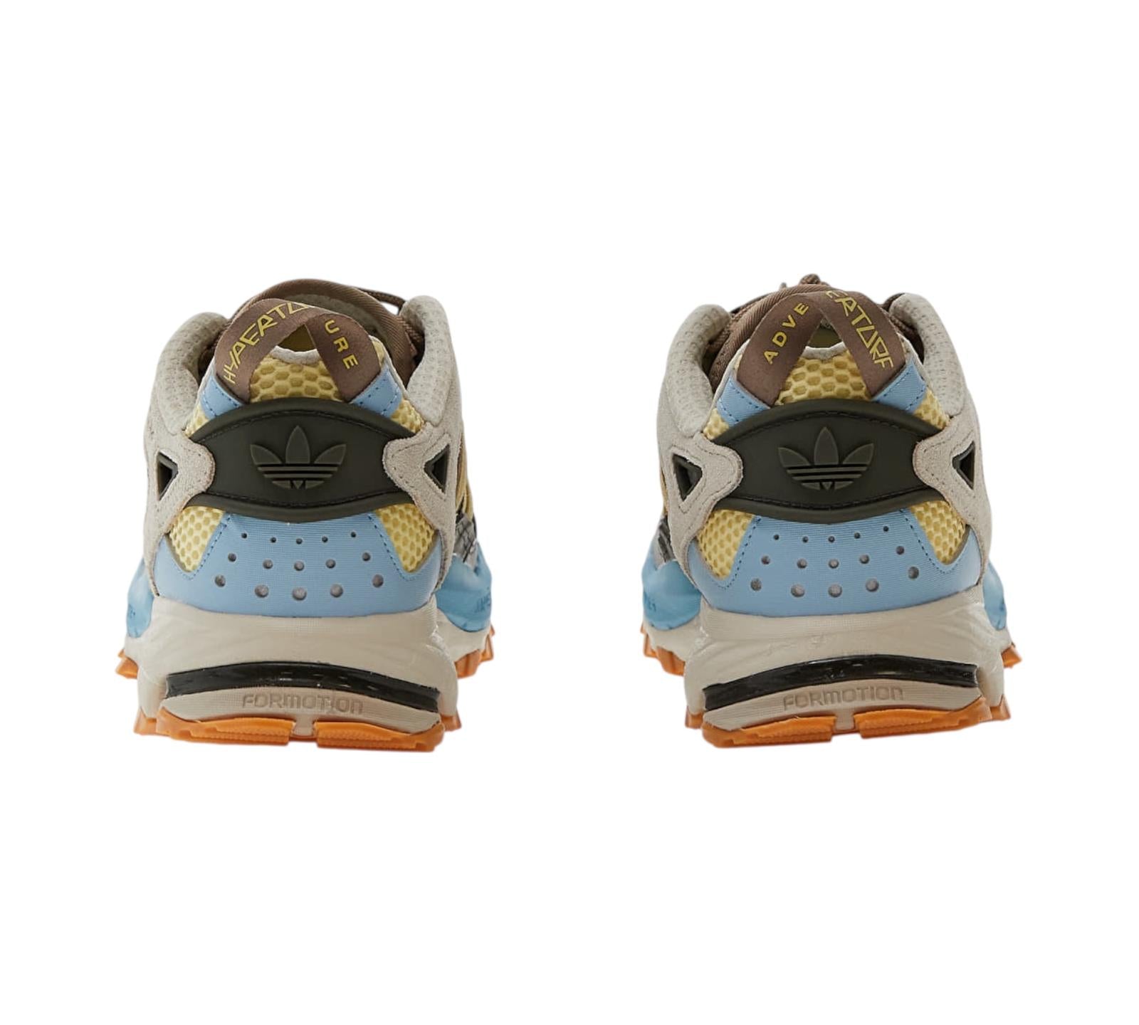 M ADIDAS HYPERTURF ALMOST YELLOW CLEAR BLUE