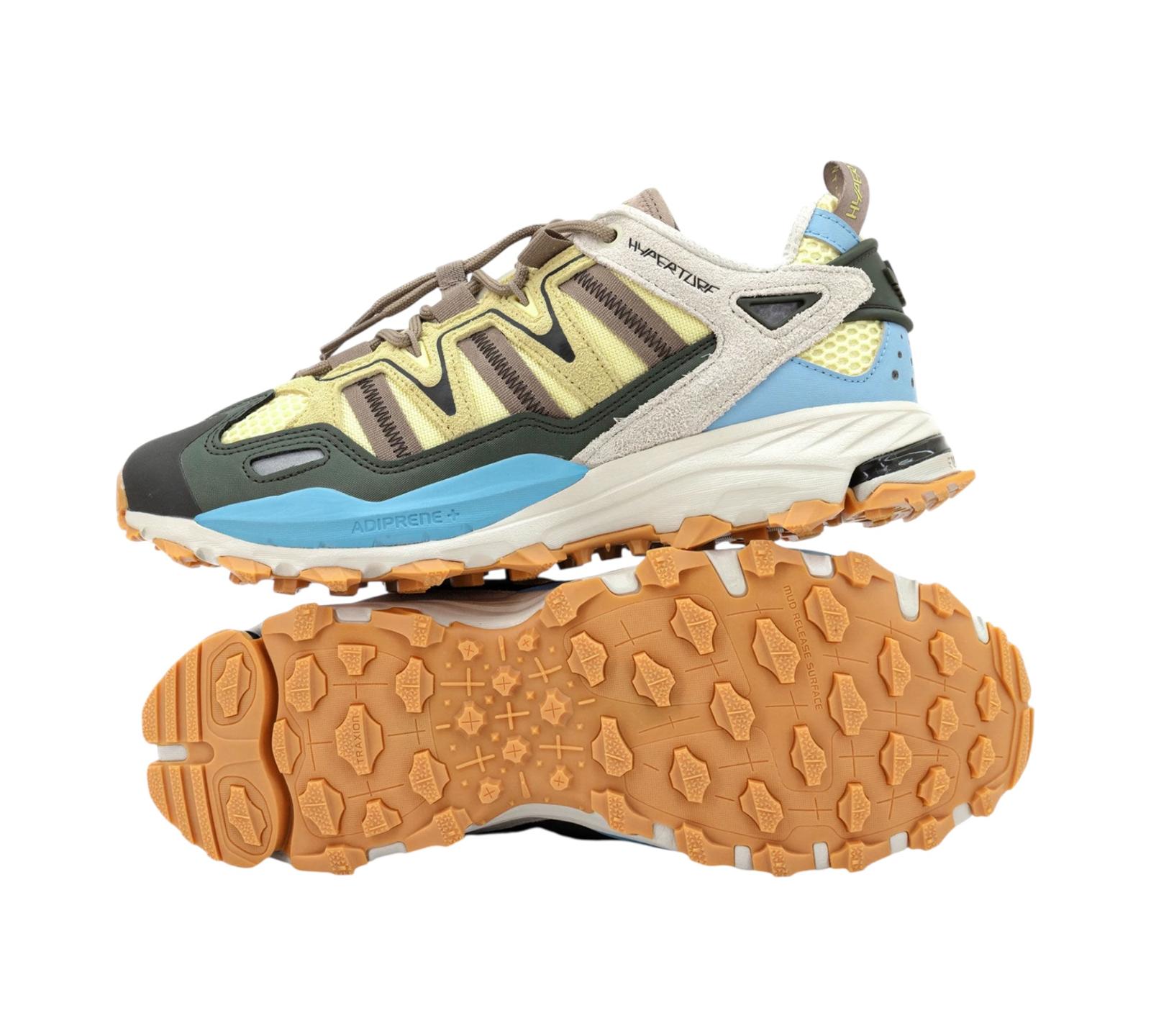 M ADIDAS HYPERTURF ALMOST YELLOW CLEAR BLUE