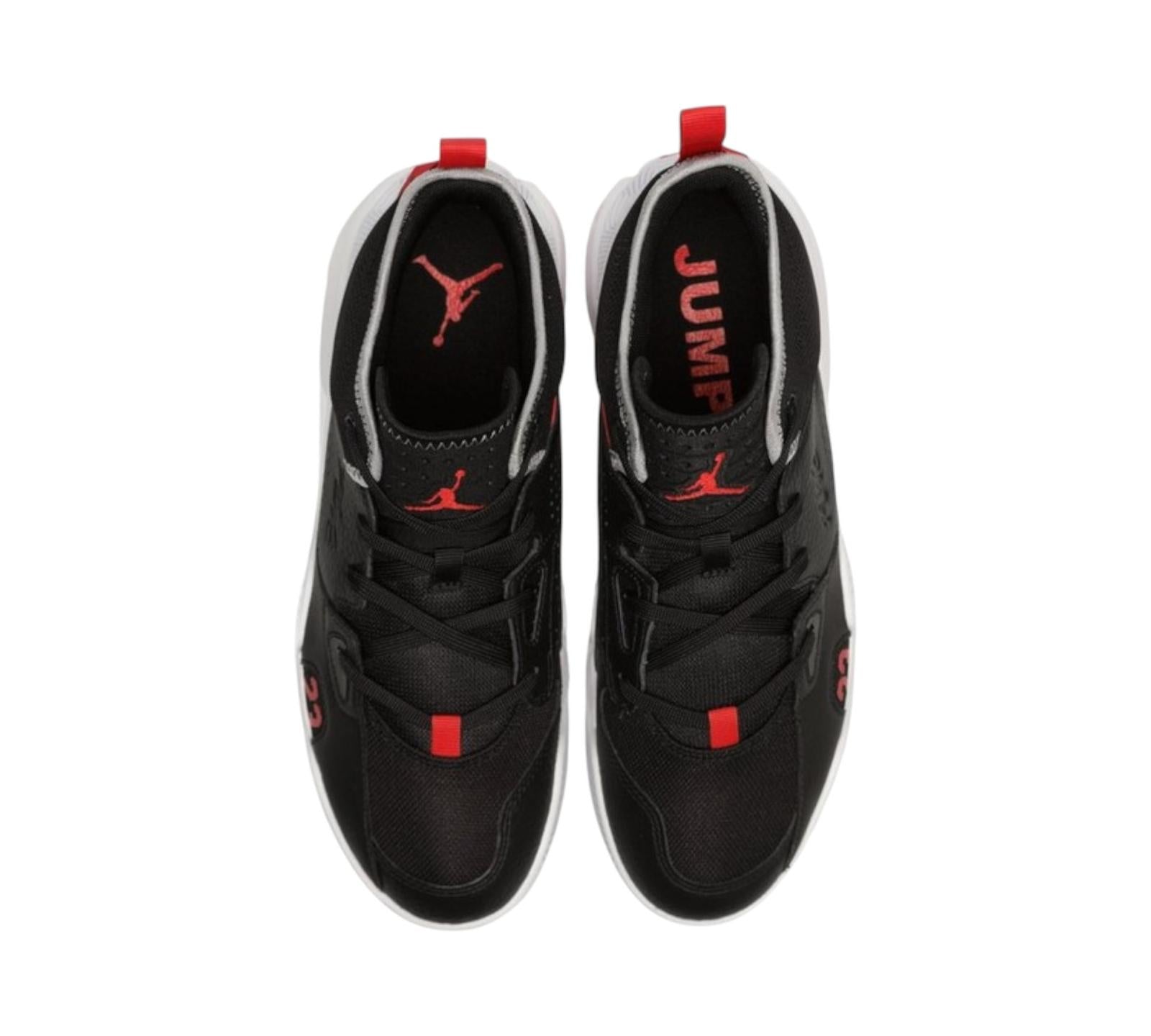 M JORDAN STAY LOYAL 2 BLACK UNIVERSITY RED WOLF GREY WHITE