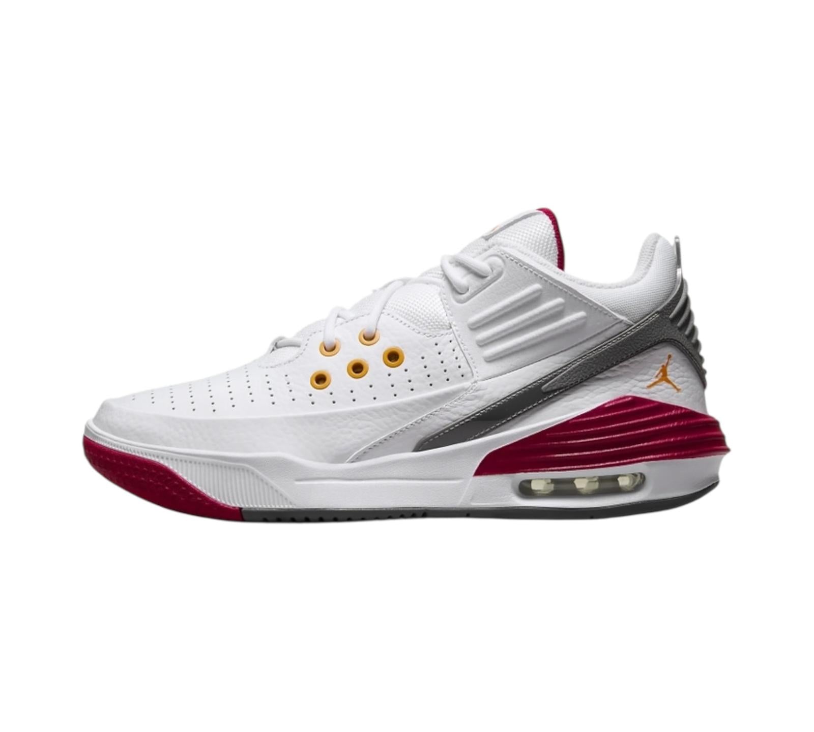 M JORDAN MAX AURA 5 WHITE CARDINAL RED