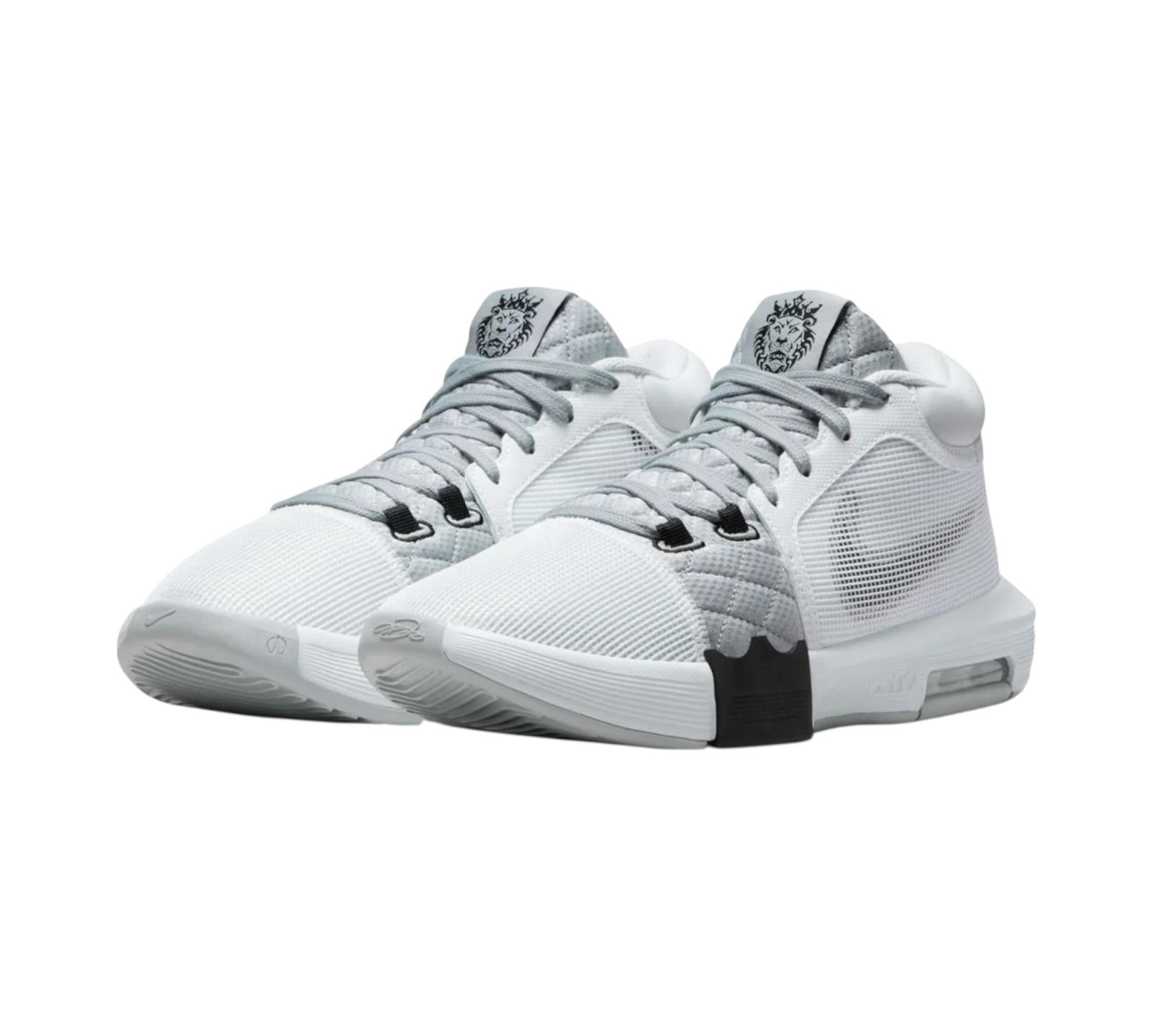 M NIKE LEBRON WITNESS 8 WHITE LIGHT SMOKE GREY