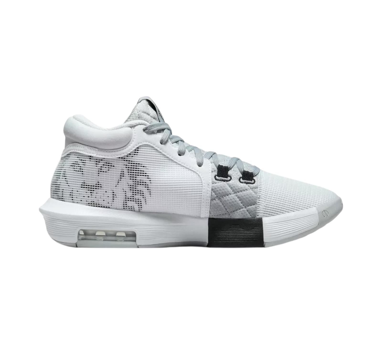 M NIKE LEBRON WITNESS 8 WHITE LIGHT SMOKE GREY