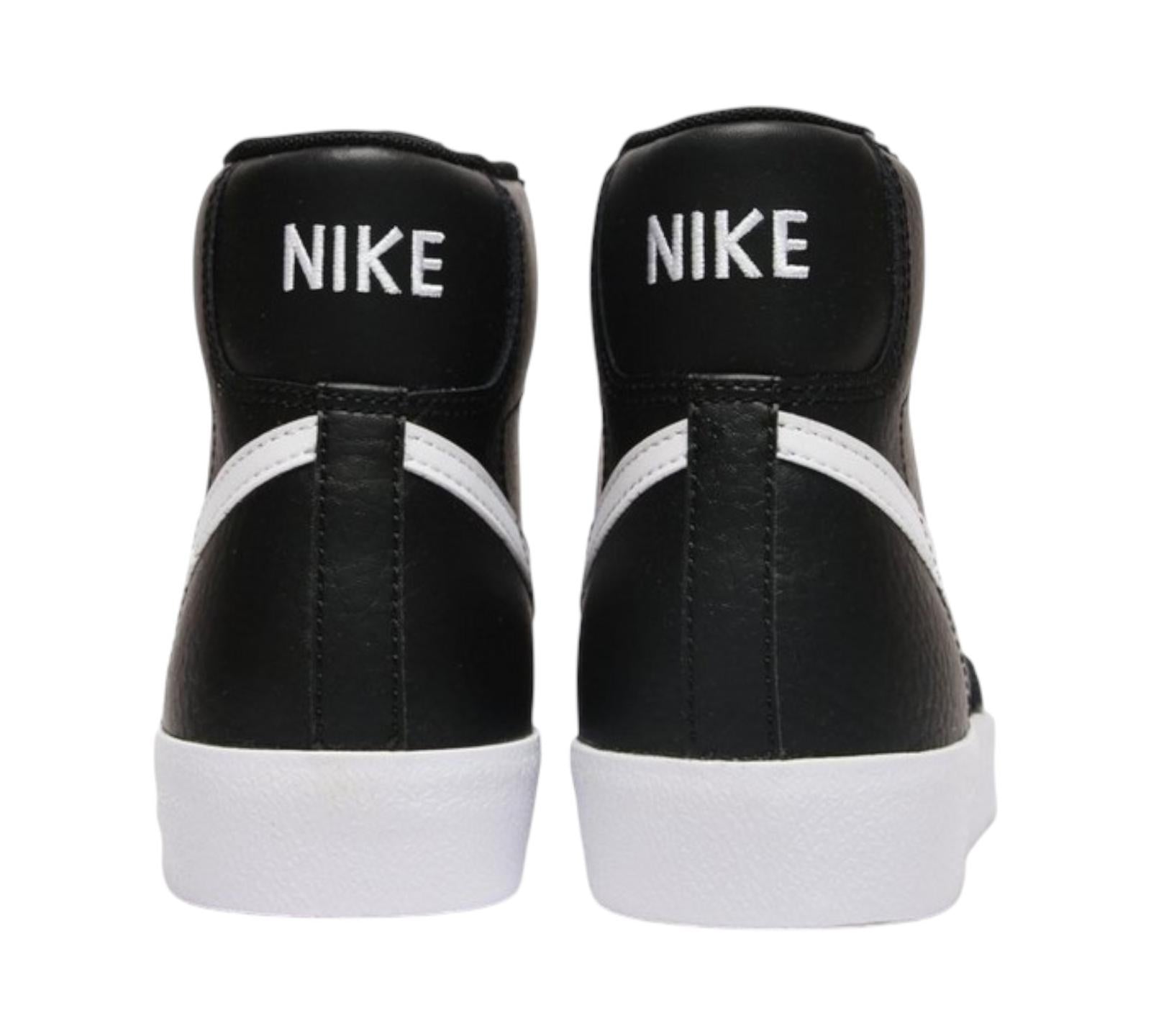 M NIKE BLAZER MID 77 BLACK WHITE