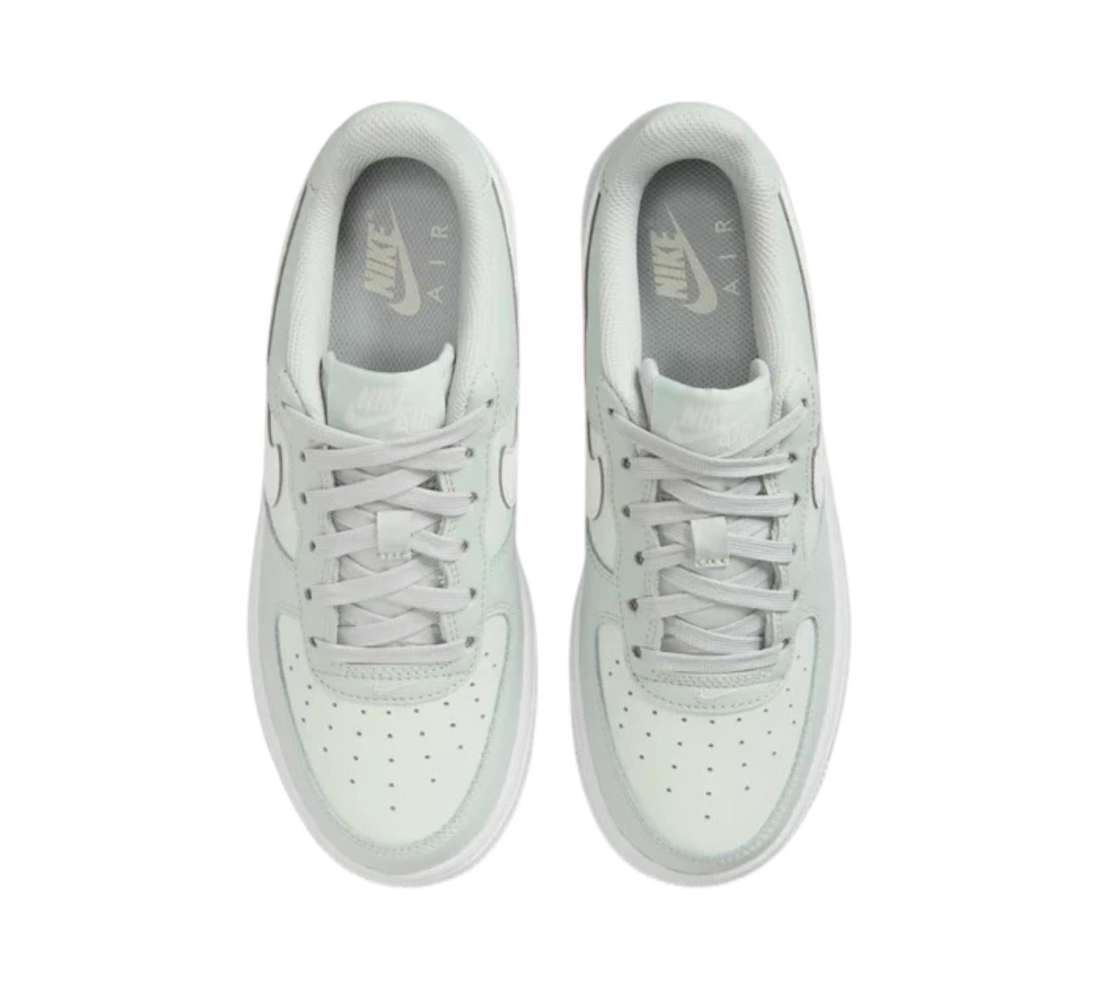 NIKE AIR FORCE 1 LOW LIGHT SILVER SPRUCE AURA WHITE SAIL