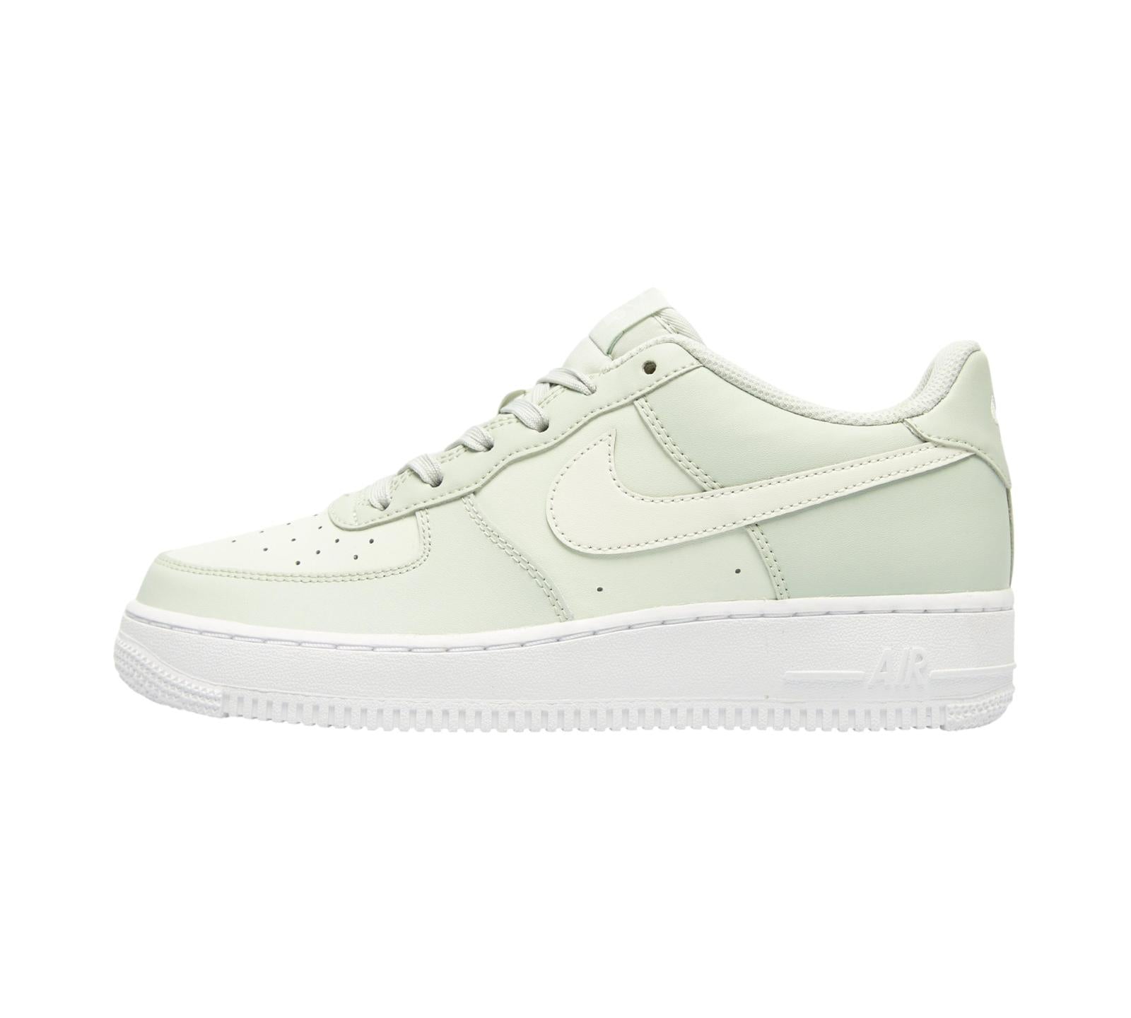 NIKE AIR FORCE 1 LOW LIGHT SILVER SPRUCE AURA WHITE SAIL