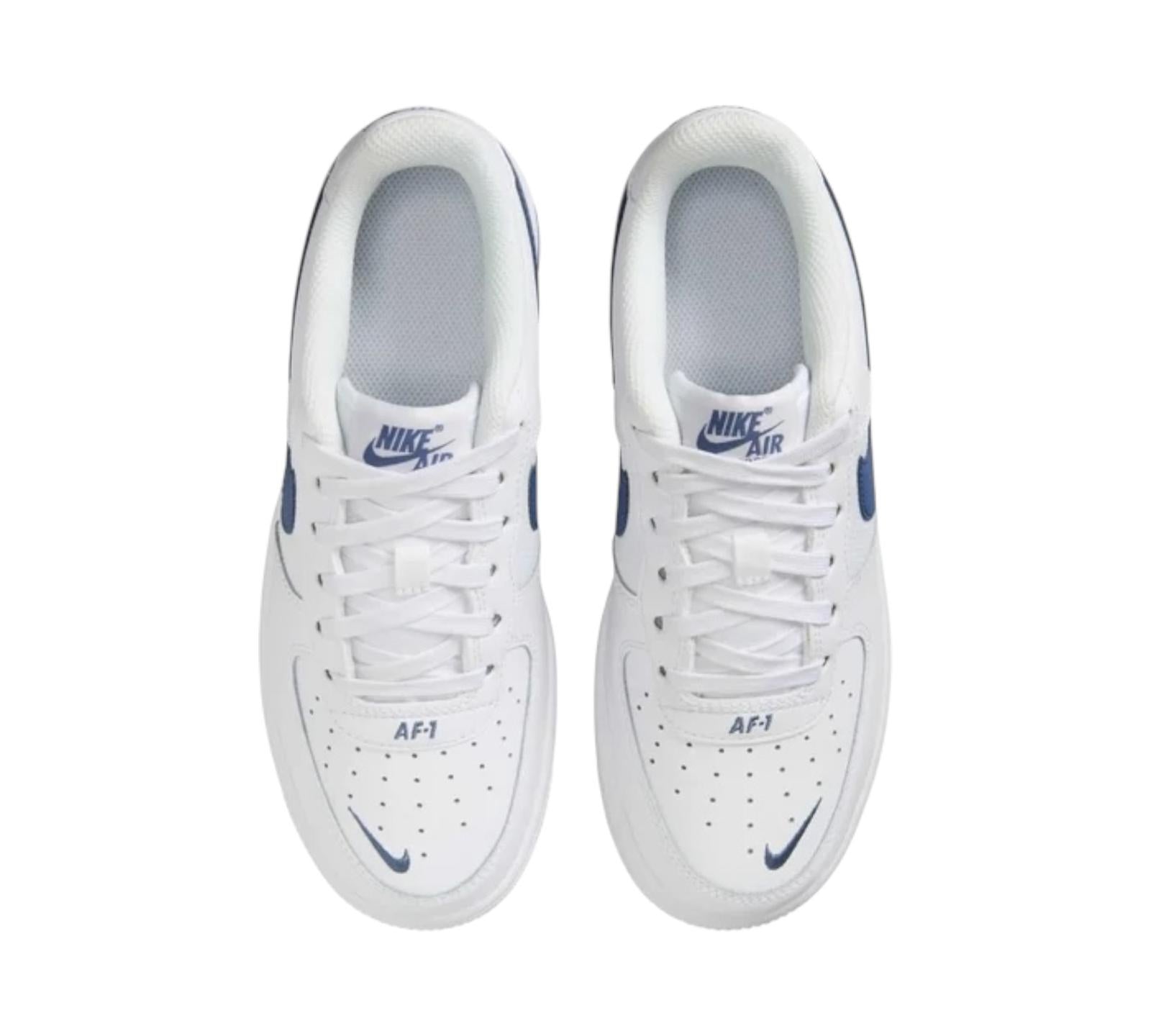 NIKE AIR FORCE 1 WHITE BLUE