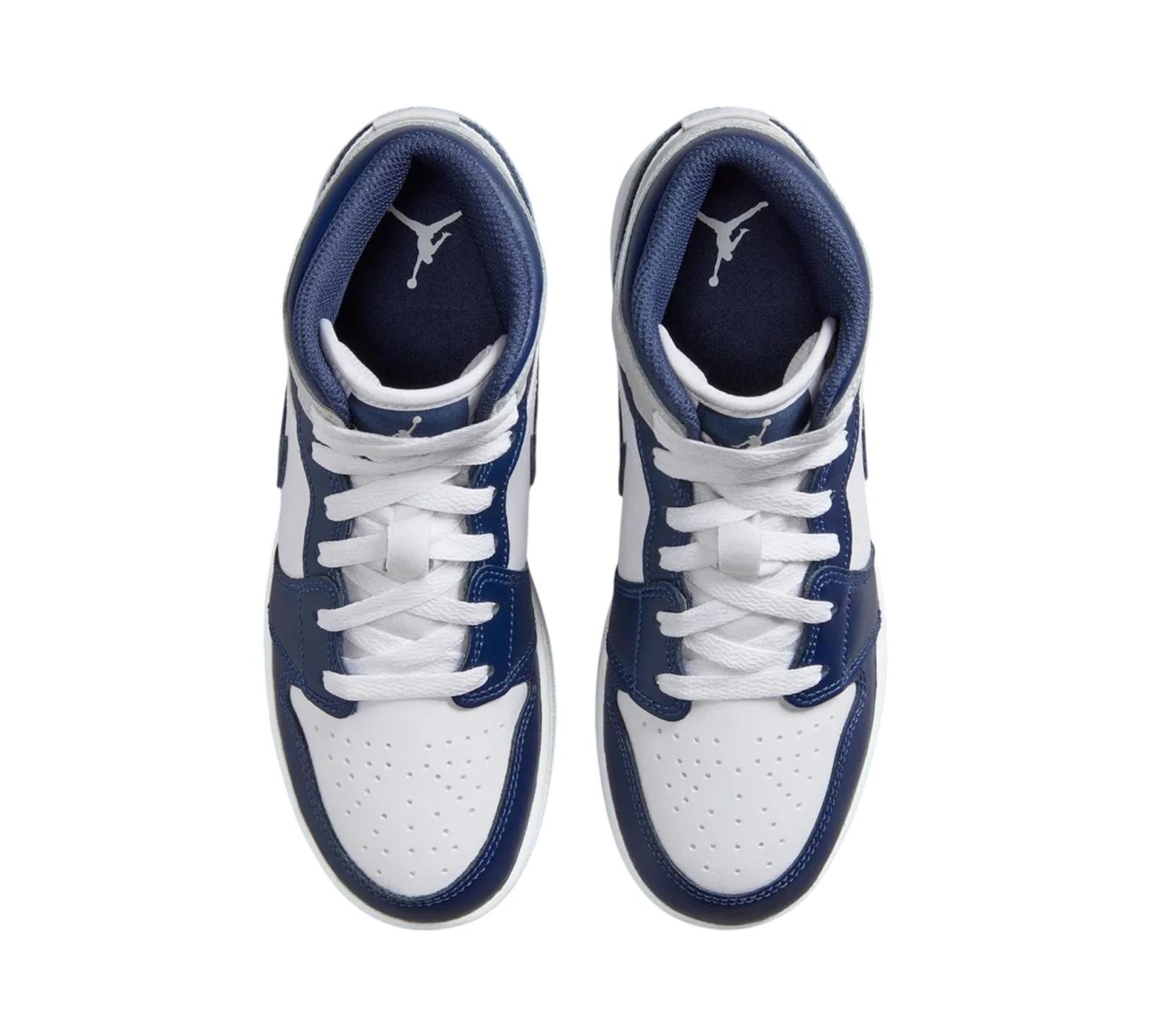 AIR JORDAN 1 MID SMOKE GREY OBSIDIAN