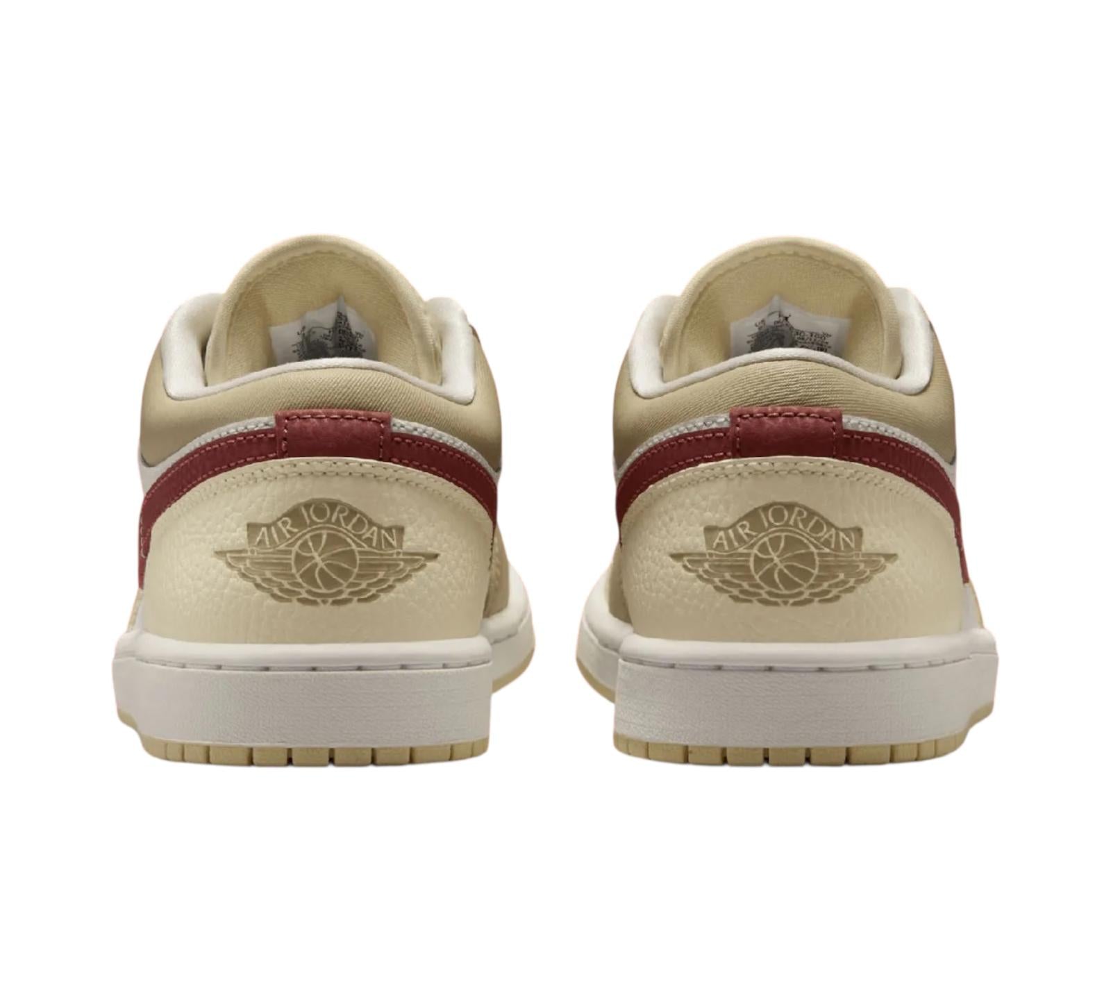 JORDAN 1 LOW SE DESERT KHAKI RED SEPIA