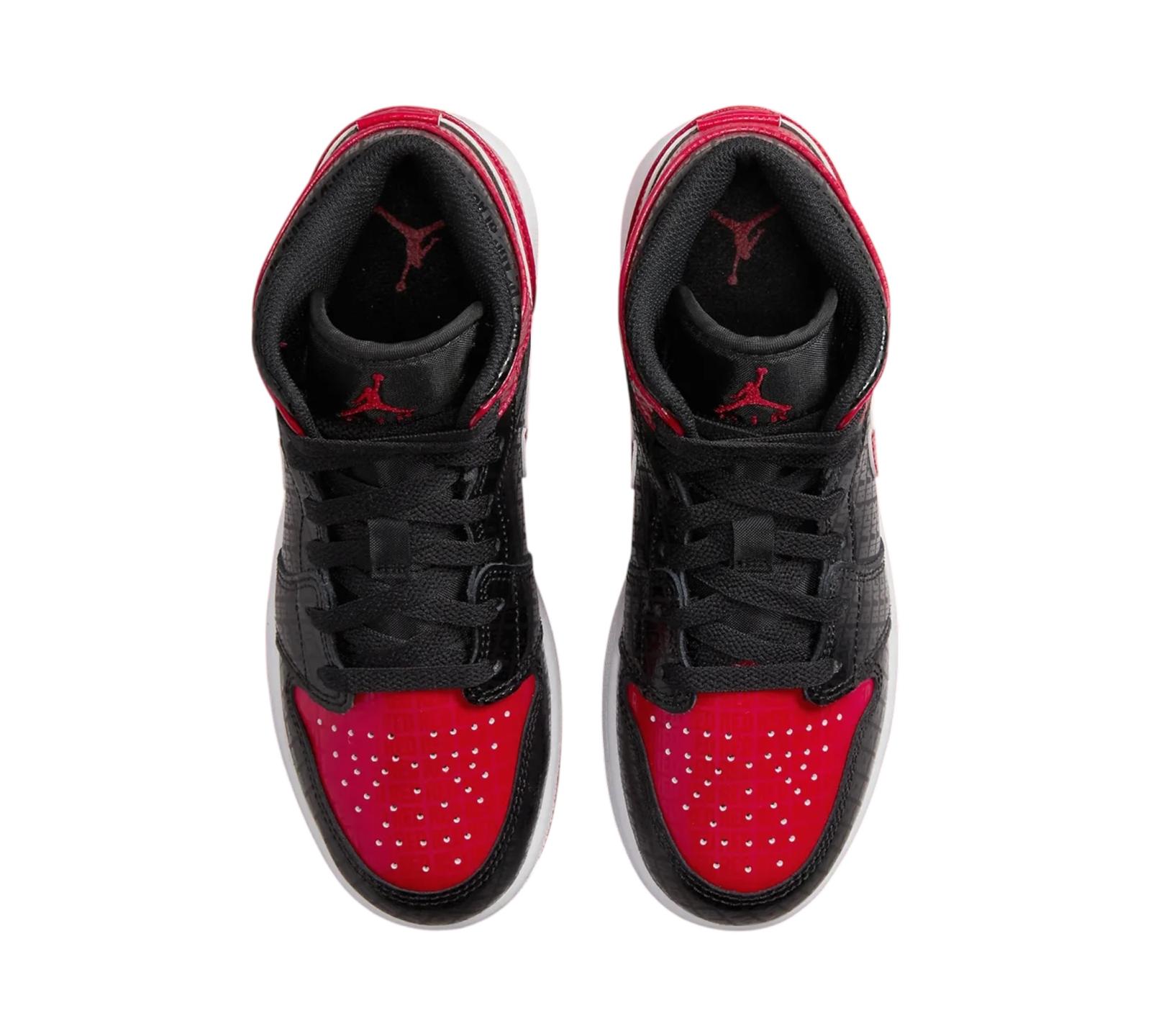 JORDAN 1 MID BRED TEXT