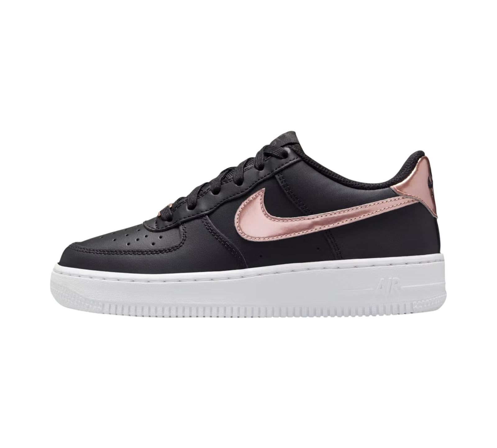 NIKE AIR FORCE 1 LOW BLACK METALLIC RED BRONZE