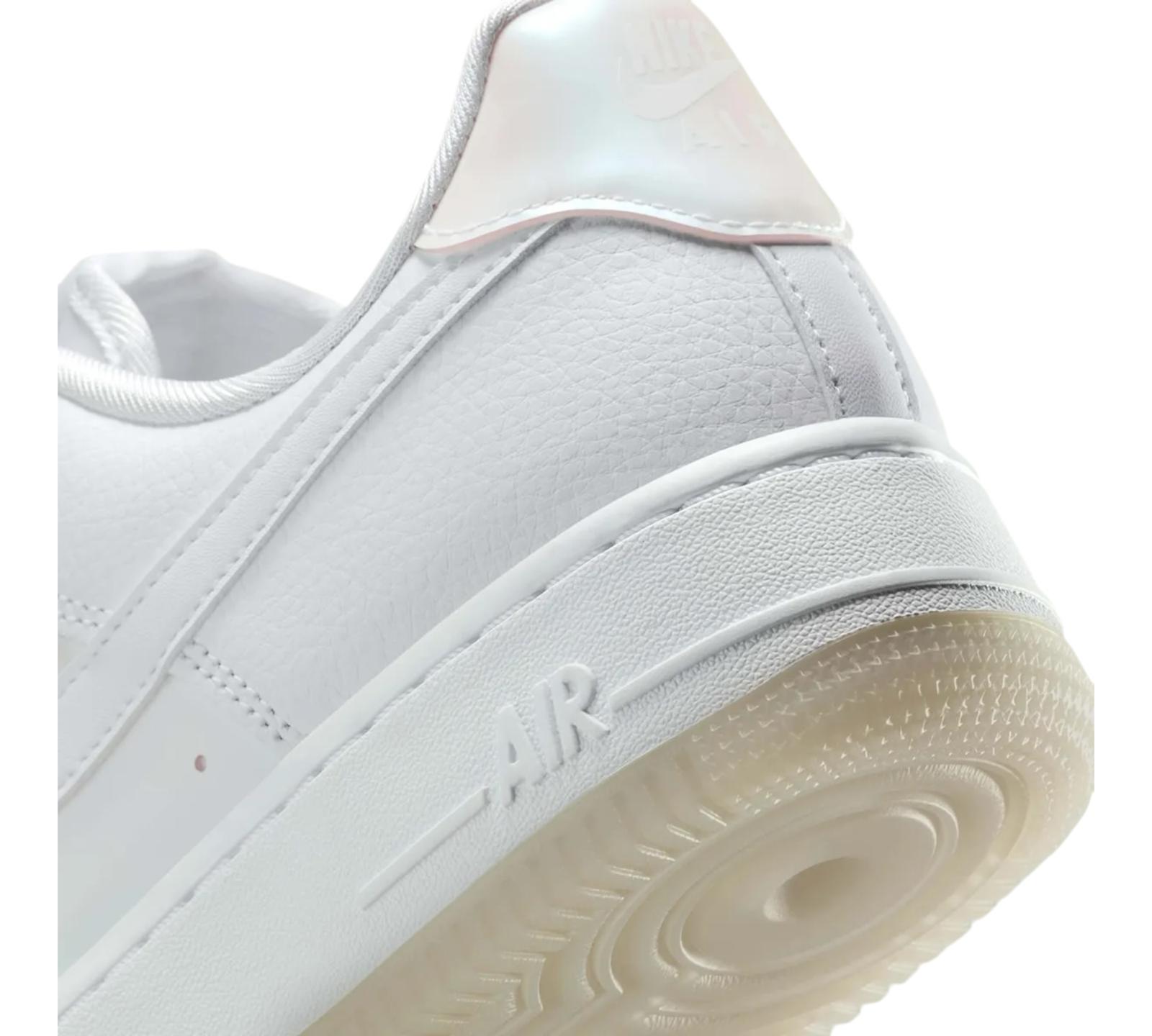 NIKE AIR FORCE 1 LOW '07 WHITE MULTI-COLOR GHOST