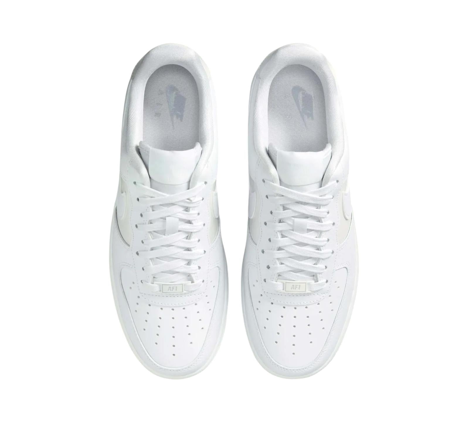 NIKE AIR FORCE 1 LOW '07 WHITE MULTI-COLOR GHOST