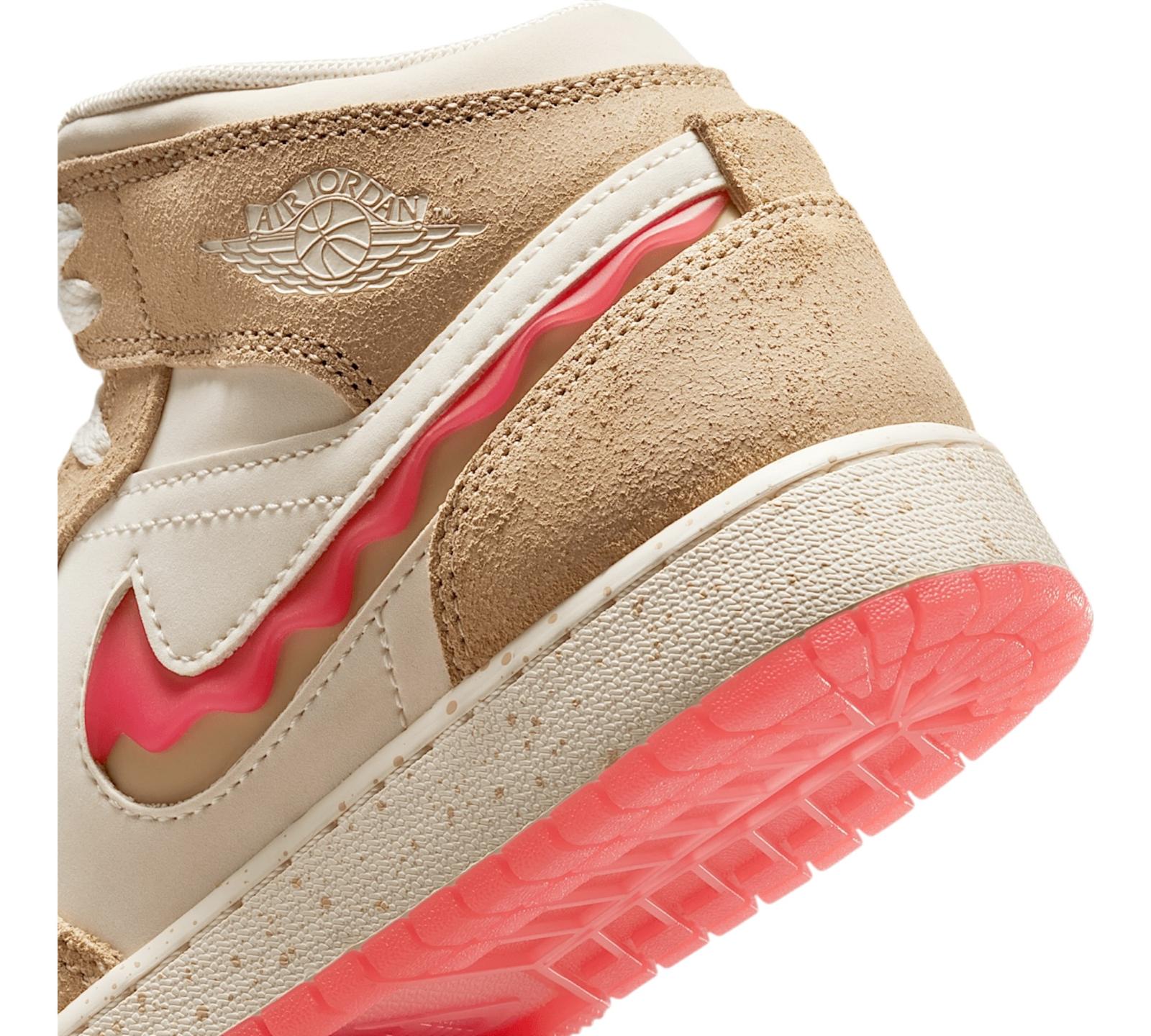 JORDAN 1 MID SE PEANUT BUTTER & JELLY